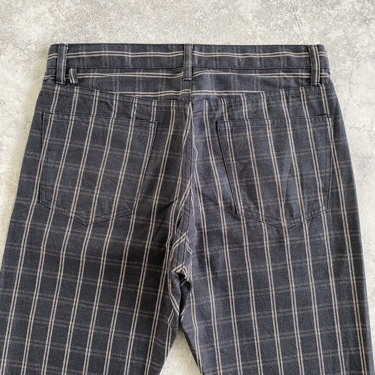 Vintage VTG Men’s Melrose Made In Japan Checker Flared Jeans Size US 30 / EU 46 - 18 Thumbnail