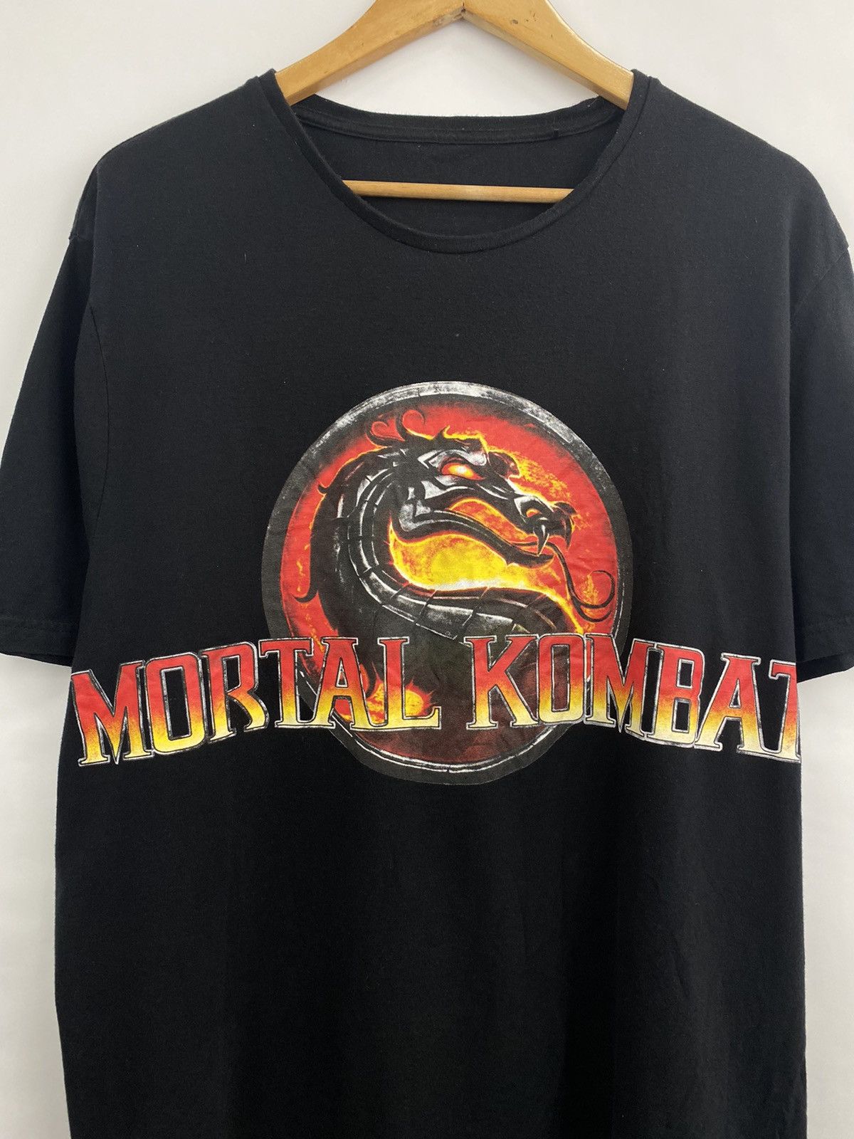 Microsoft 🇺🇸 Vintage 90s Mortal Combat T-Shirt Rare Retro Hype Y2K Size US XL / EU 56 / 4 - 4 Thumbnail