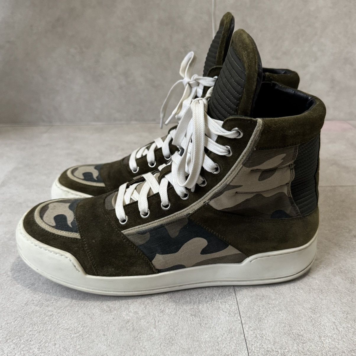 Balmain Balmain Camo High Tops Sneaker Size US 9 / EU 42 - 2 Thumbnail