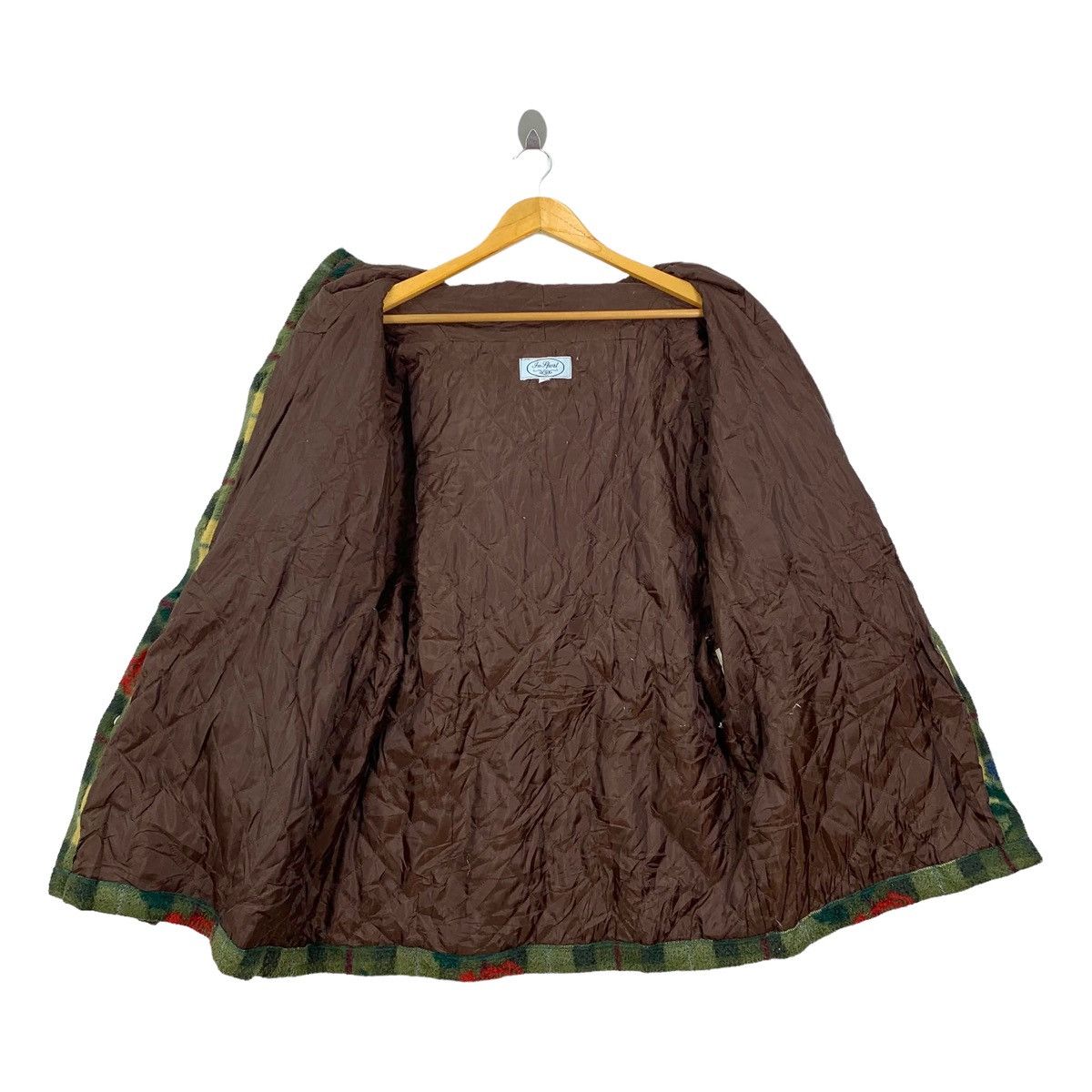 Japanese Brand × Vintage Vintage IN SHORT Japanese Brand Flower Wool Hoodie Jacket Size L / US 10 / IT 46 - 3 Thumbnail