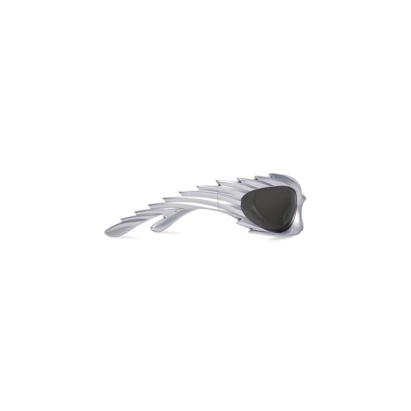 Balenciaga o1s1wg111225 Size: OS / Spike Rectangle Sunglasses Size ONE SIZE - 4 Thumbnail