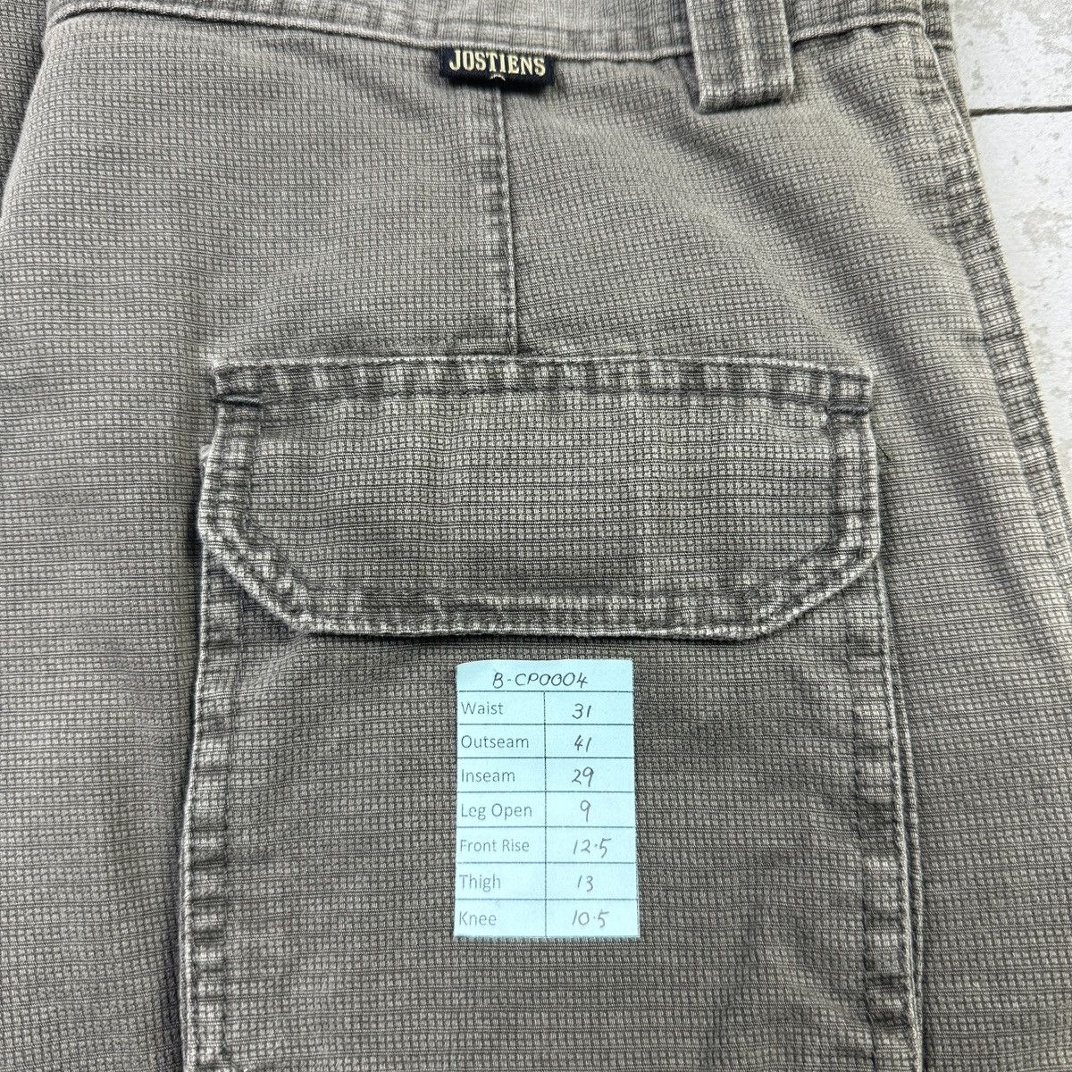Japanese Brand Jostiens Tough Cargo Pant Vintage Style Size US 31 - 7 Thumbnail