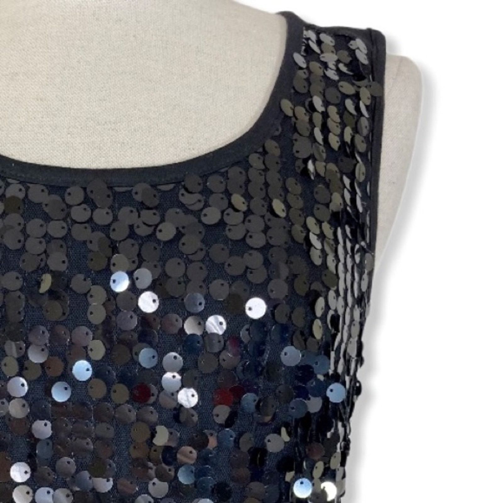 Other Black sequin mini dress Romeo & Juliet medium cocktail dress Size M / US 6-8 / IT 42-44 - 7 Thumbnail