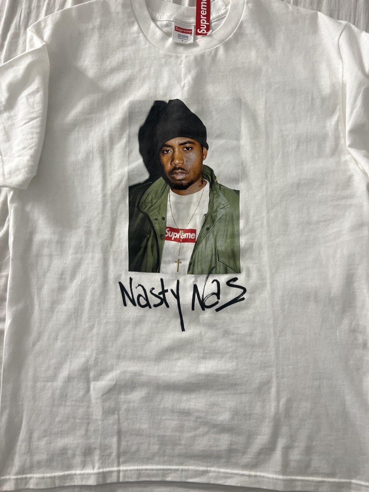 Supreme Supreme NAS TEE Size US L / EU 52-54 / 3 - 2 Thumbnail