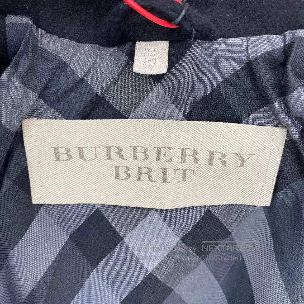 Burberry Burberry Black Belted Coat. Size M / US 6-8 / IT 42-44 - 3 Thumbnail