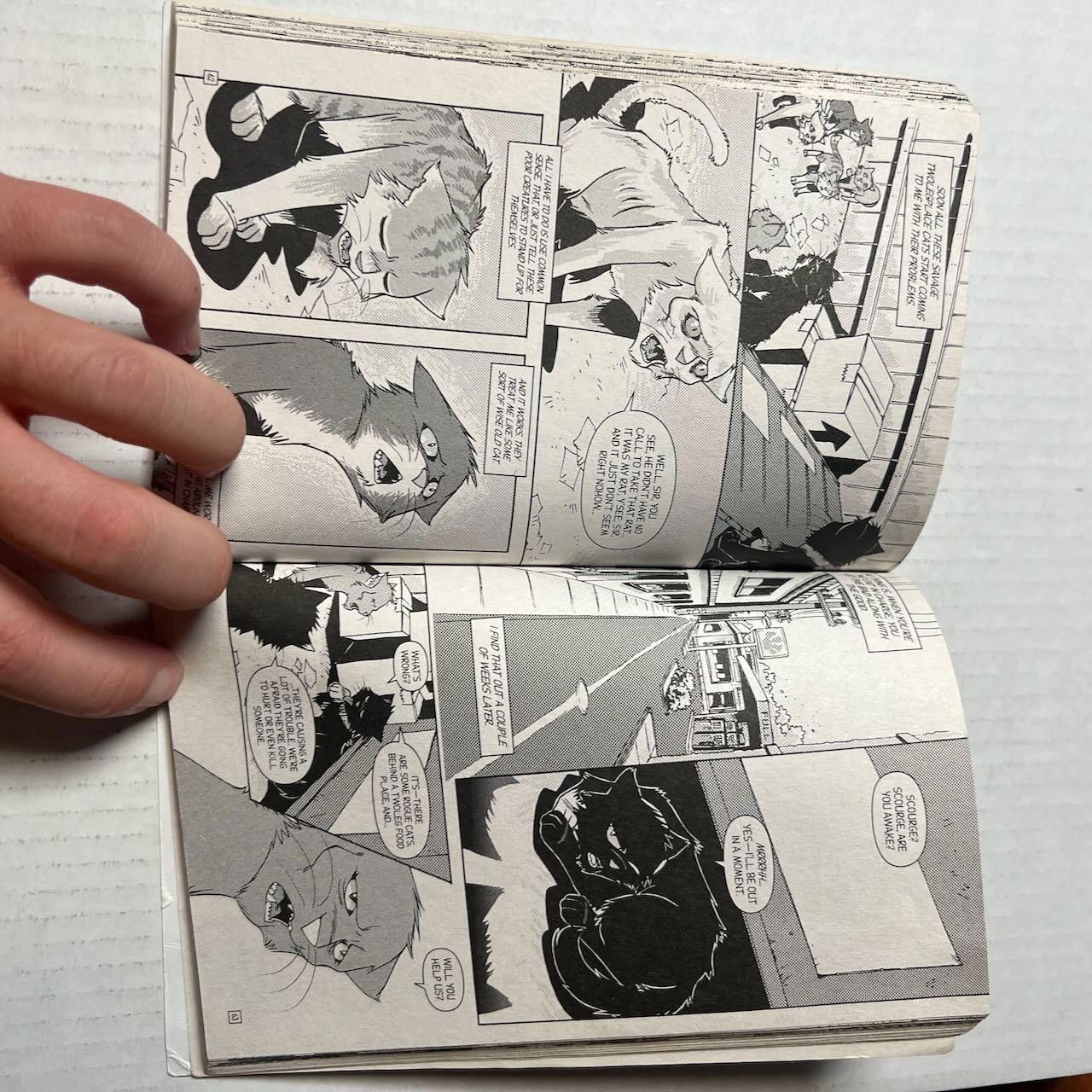 Designer Warriors: The Rise of Scourge 2008 First Printing Manga Size ONE SIZE - 8 Thumbnail