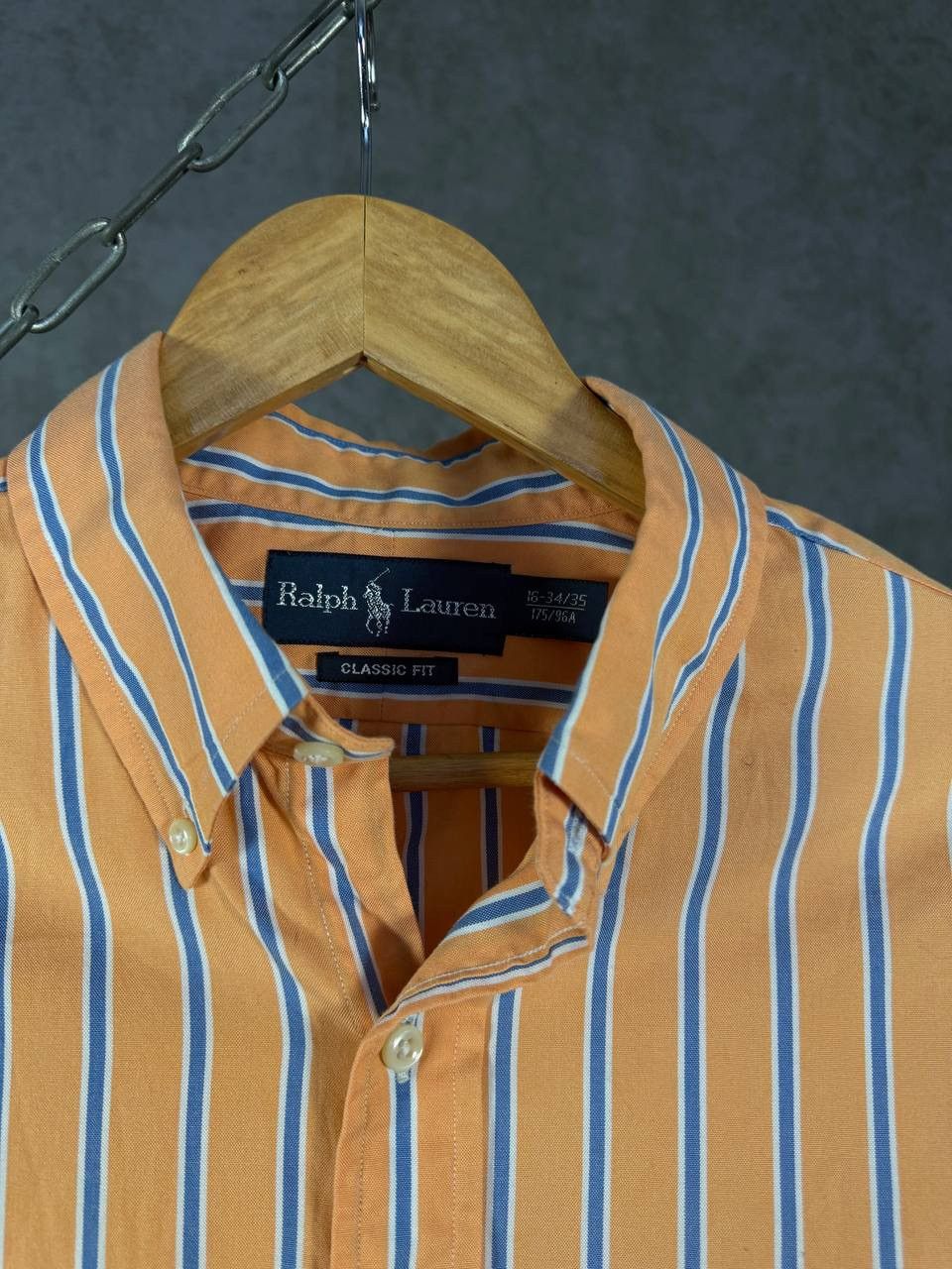 Polo Ralph Lauren Polo Ralph Lauren designer vintage striped shirt Size US XL / EU 56 / 4 - 3 Thumbnail