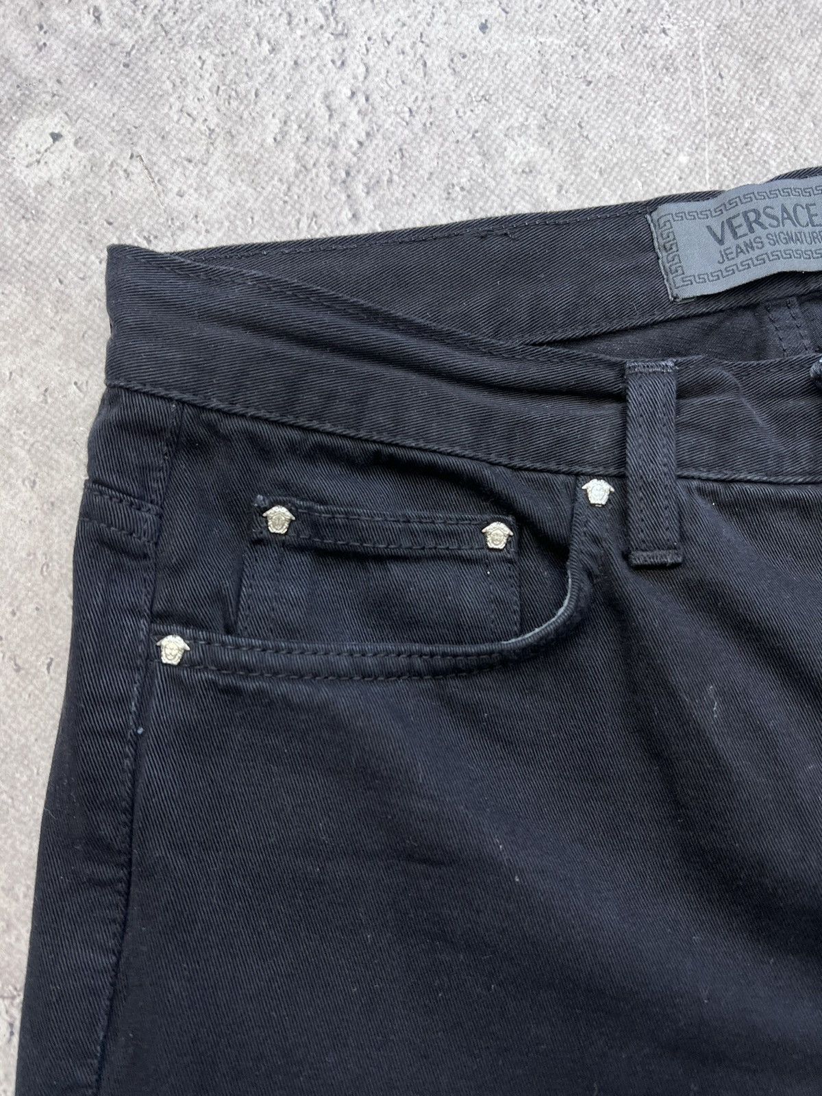 Versace Jeans Couture × Vintage VERY RARE VERSACE JEANS COUTURE JEANS DENIM ITALIAN DESIGNER Size US 33 - 6 Thumbnail