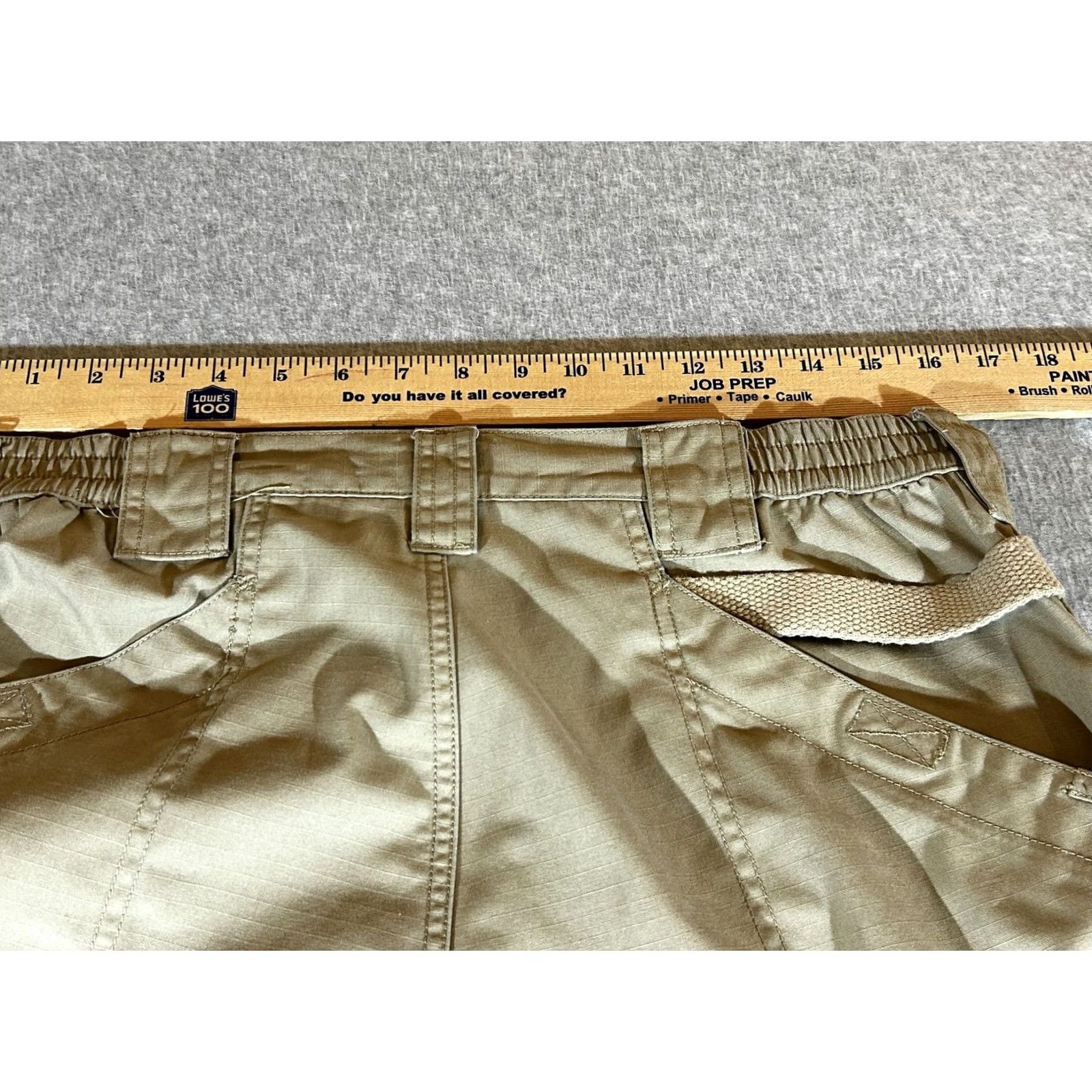 Vintage 5.11 Tactical Pants Mens 32x28 Khaki Cargo Ripstop Workwear Taclite Pro Cargo Pants Mens 32 Beige KD 5.11 Mens Pants Beige 32x28 Size US 32 / EU 48 - 7 Thumbnail