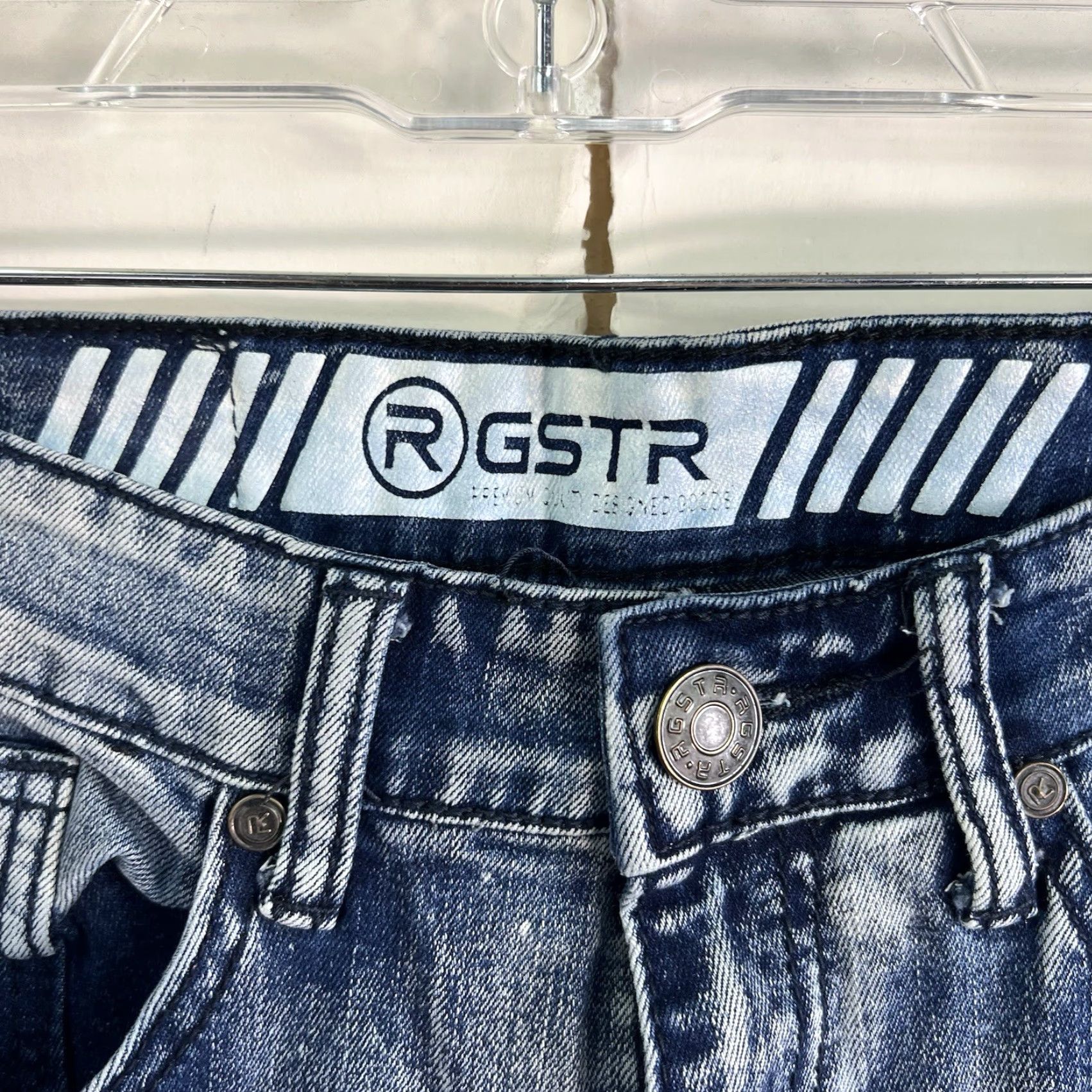 G-Star G-Star Distressed Slim denim Jeans Mens Size 30 Blue 30X30 Size US 30 / EU 46 - 6 Thumbnail