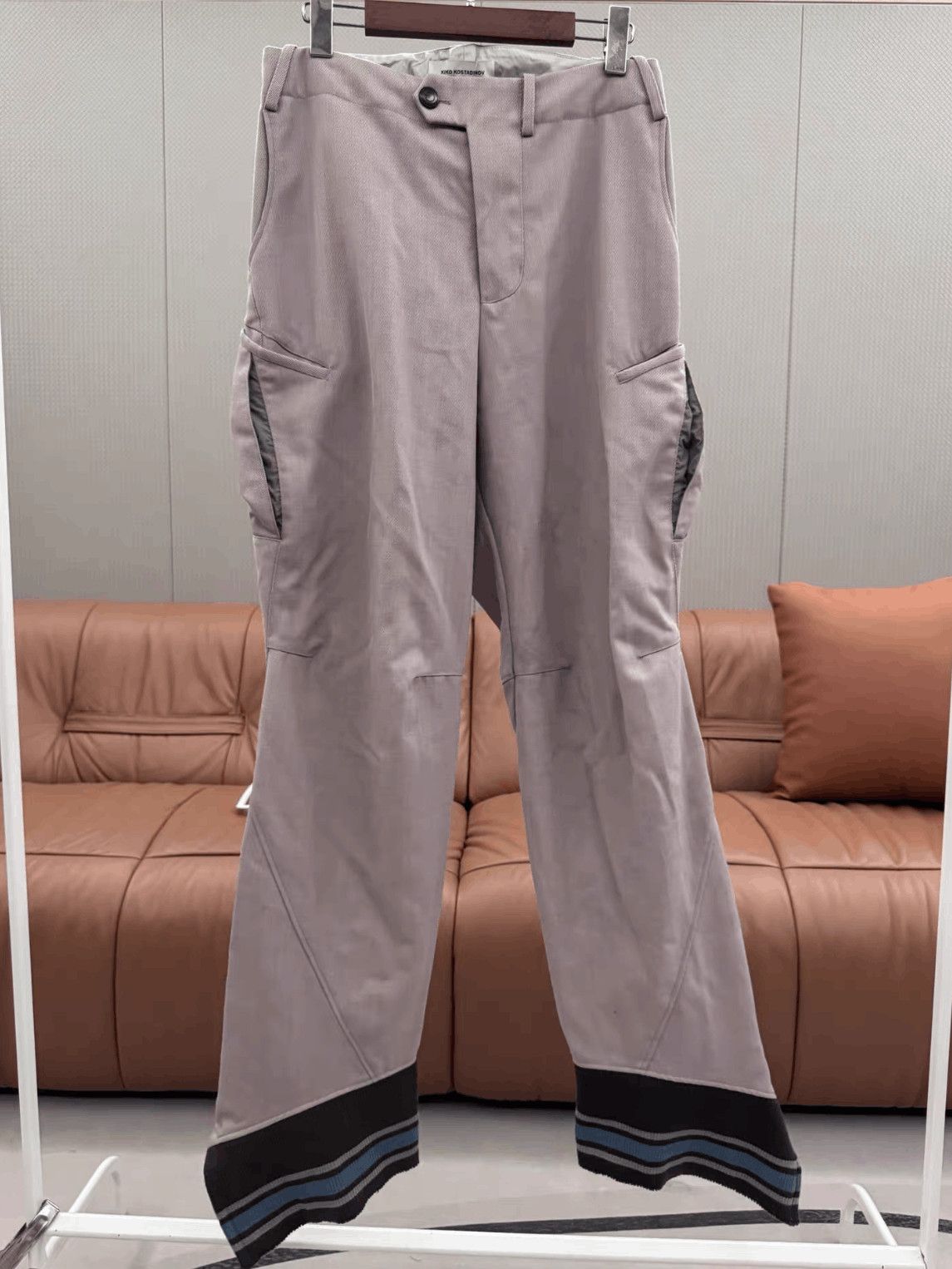 Kiko Kostadinov Kiko Kostadinov Meno Trousers Grey 46 | Grailed