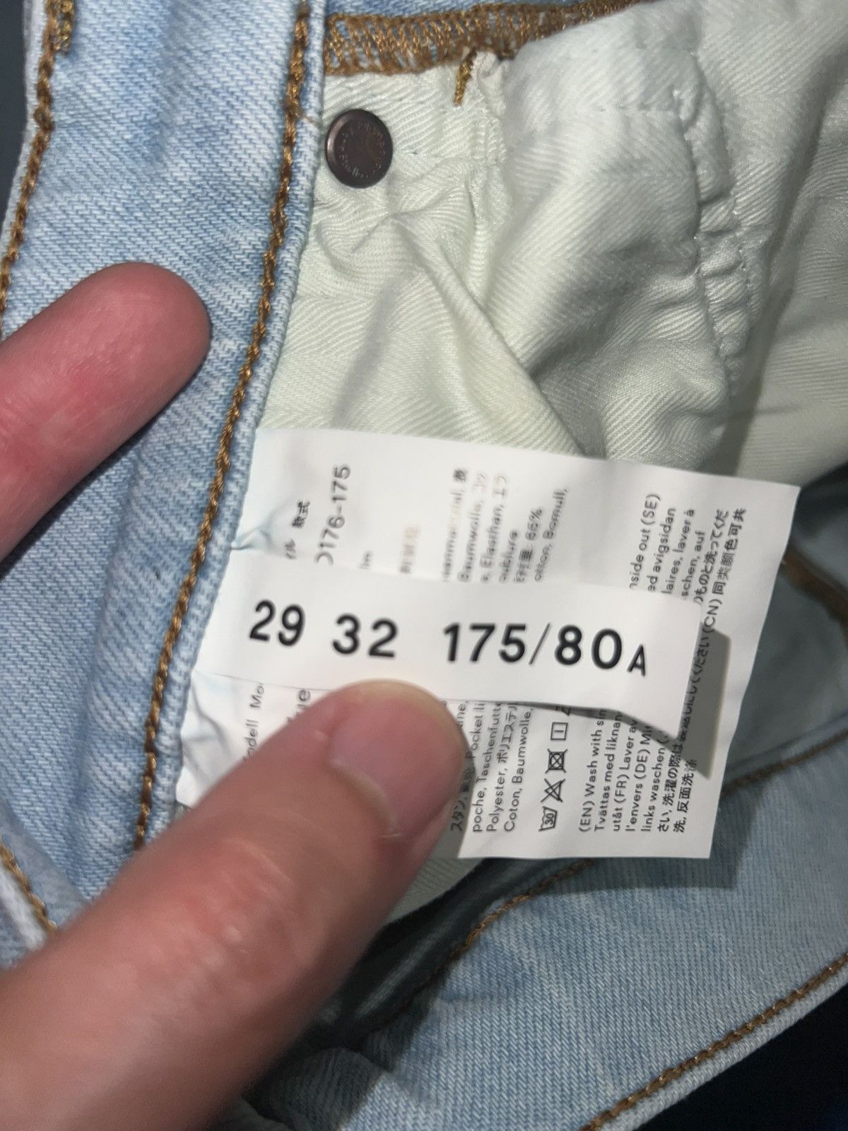Acne Studios Acne Studios Jeans Skinny Unisex Size US 29 - 5 Thumbnail