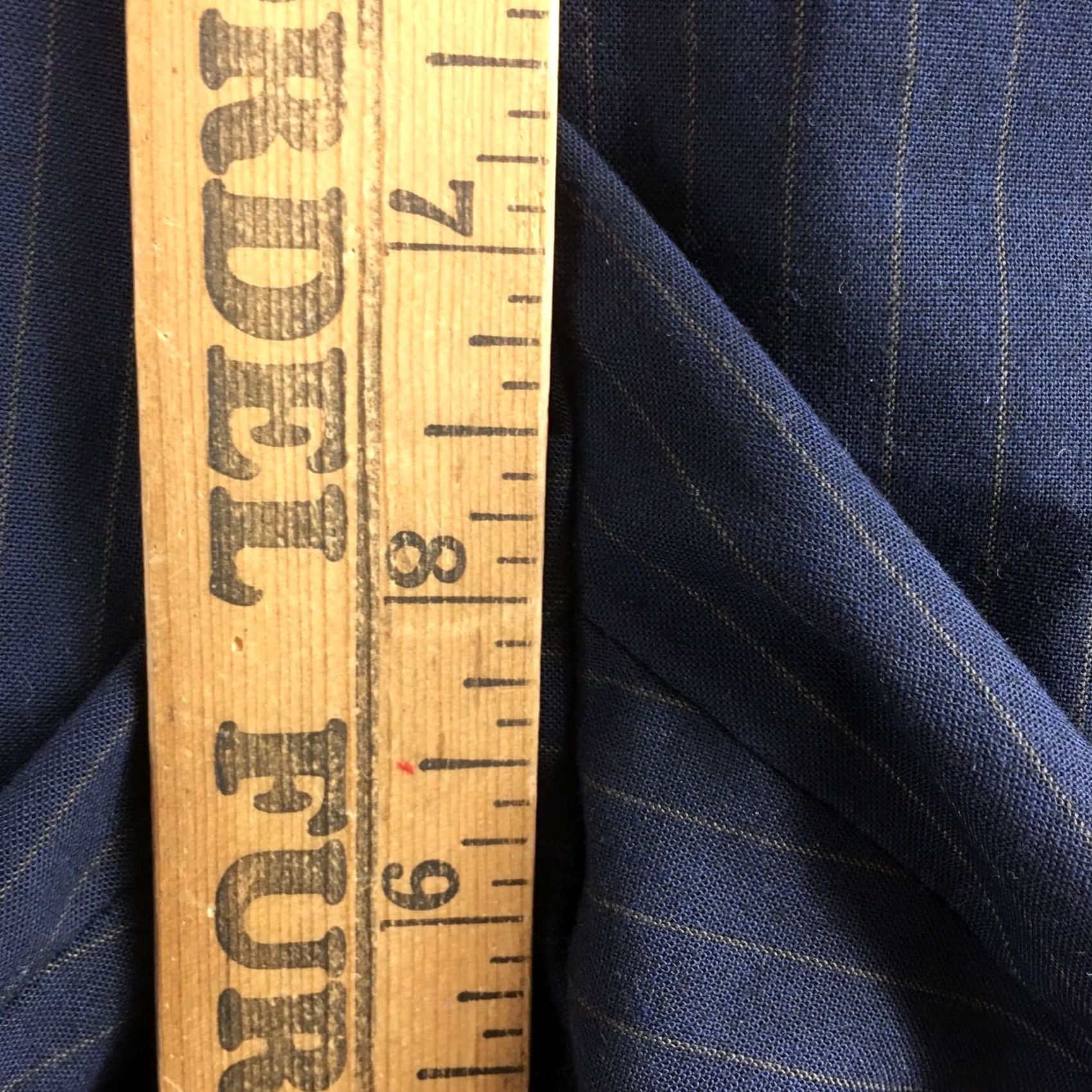 Banana Republic Banana Republic Dress Pants Womens 0 Blue Pinstriped Mid Rise Zip Fly Casual Dress Pants Womens Regular Blue Pinstriped 0 Size 25" / US 0 / IT 36 - 6 Thumbnail