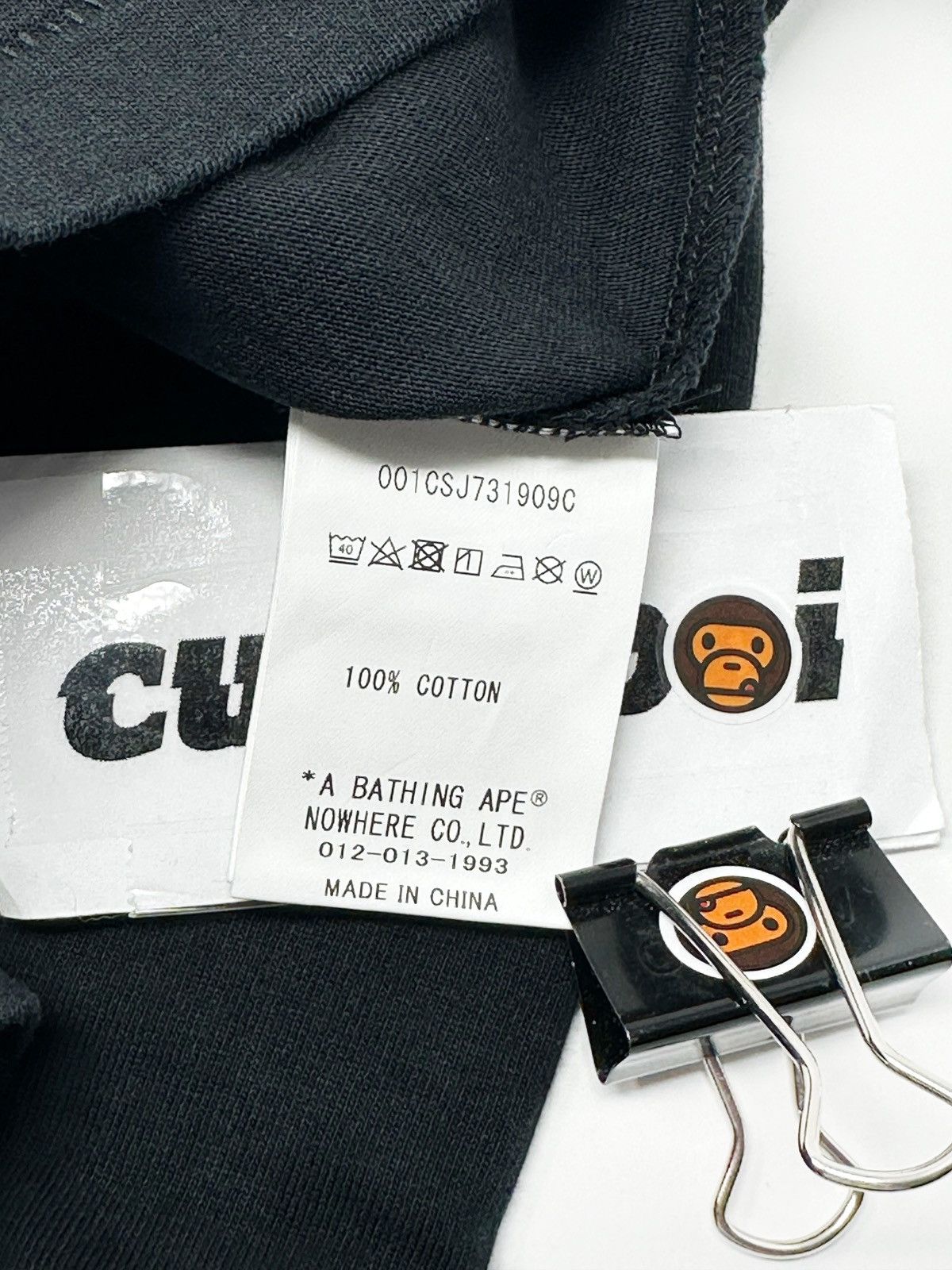 Bape × Union LA BAPE x Union Pigment Dyed Ape Head Tee Black Size US XL / EU 56 / 4 - 9 Thumbnail