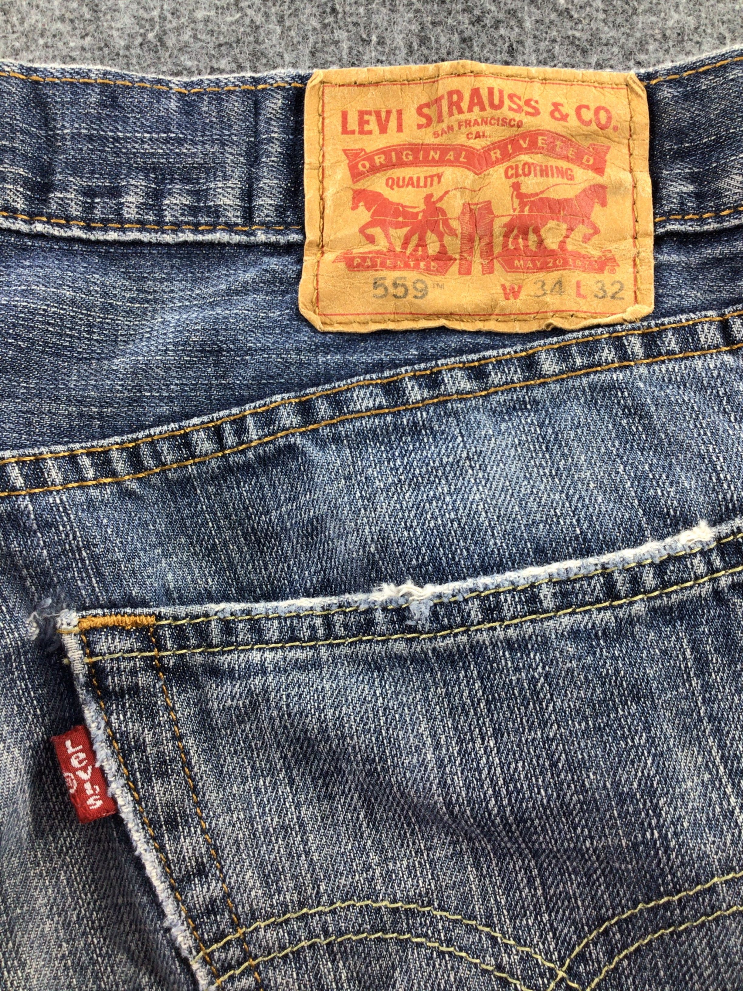 Levi's × Vintage Vintage Levis 559 Jeans-JM275 Size US 35 - 5 Thumbnail