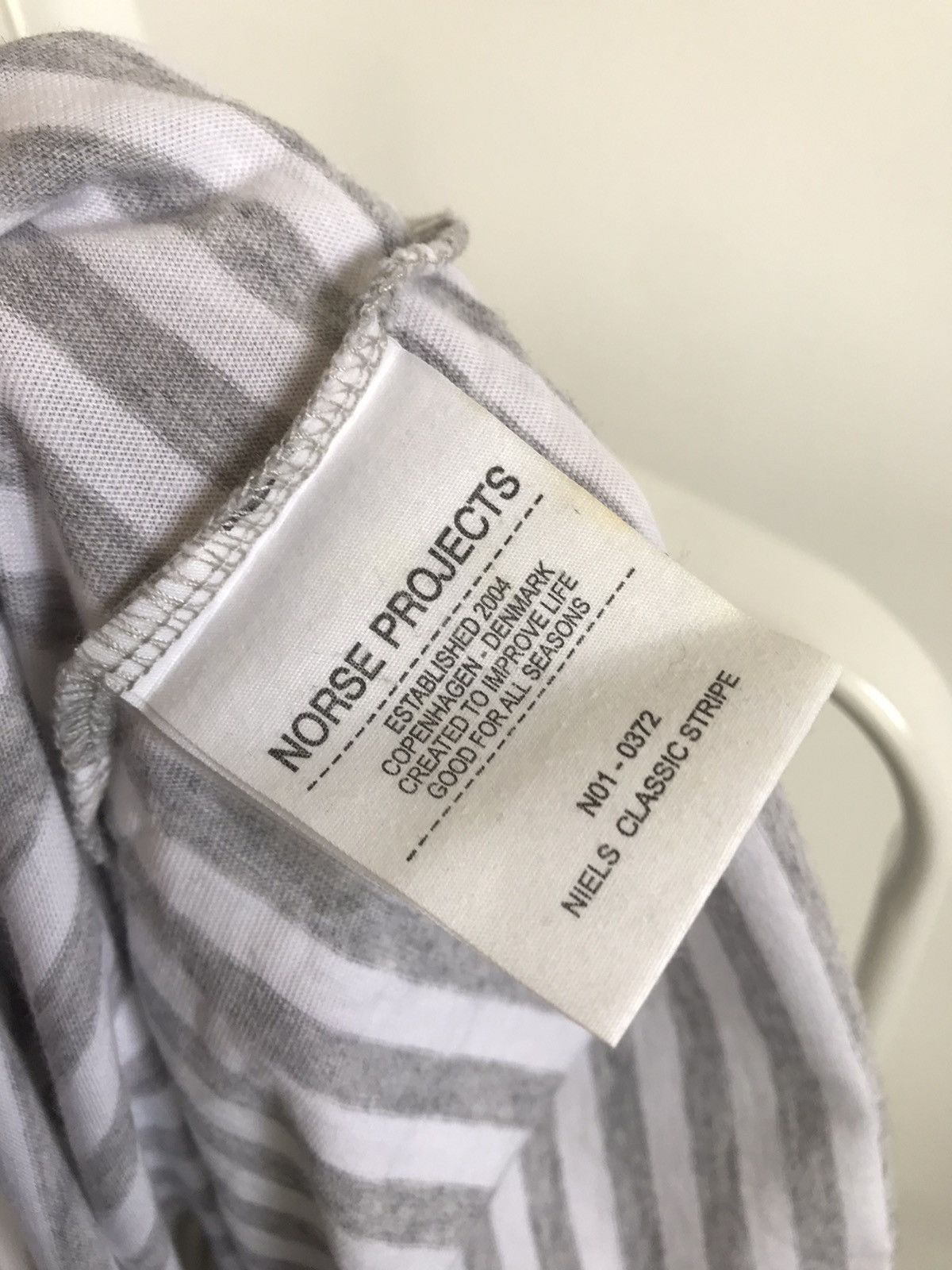 Norse Projects Norse Projects Niels Classic Stripe Tee Size US S / EU 44-46 / 1 - 4 Thumbnail