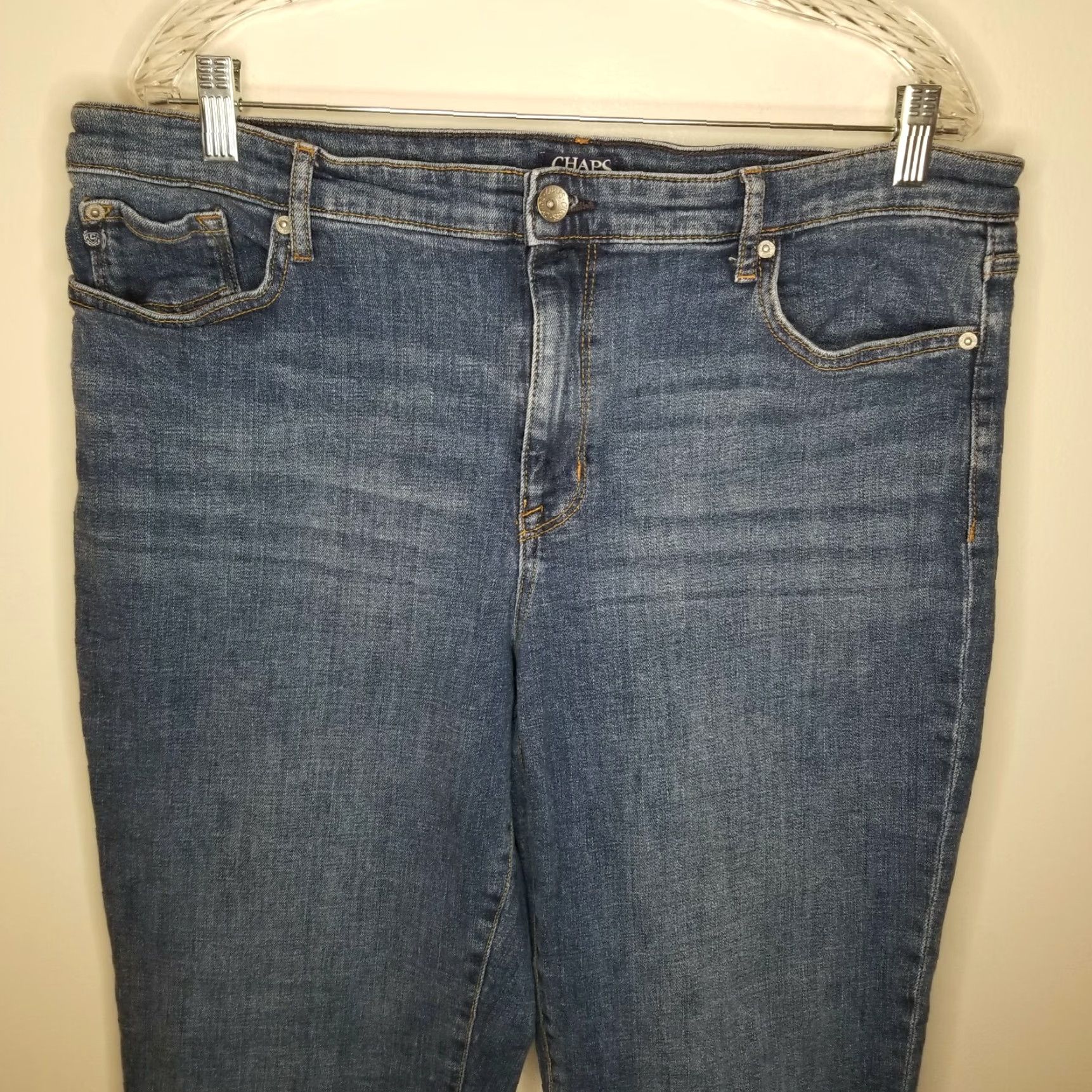 Chaps Chaps Women's Jeans Slim Boyfriend Blue 14/32 Regular Size 36" / US 14 / IT 50 - 2 Thumbnail