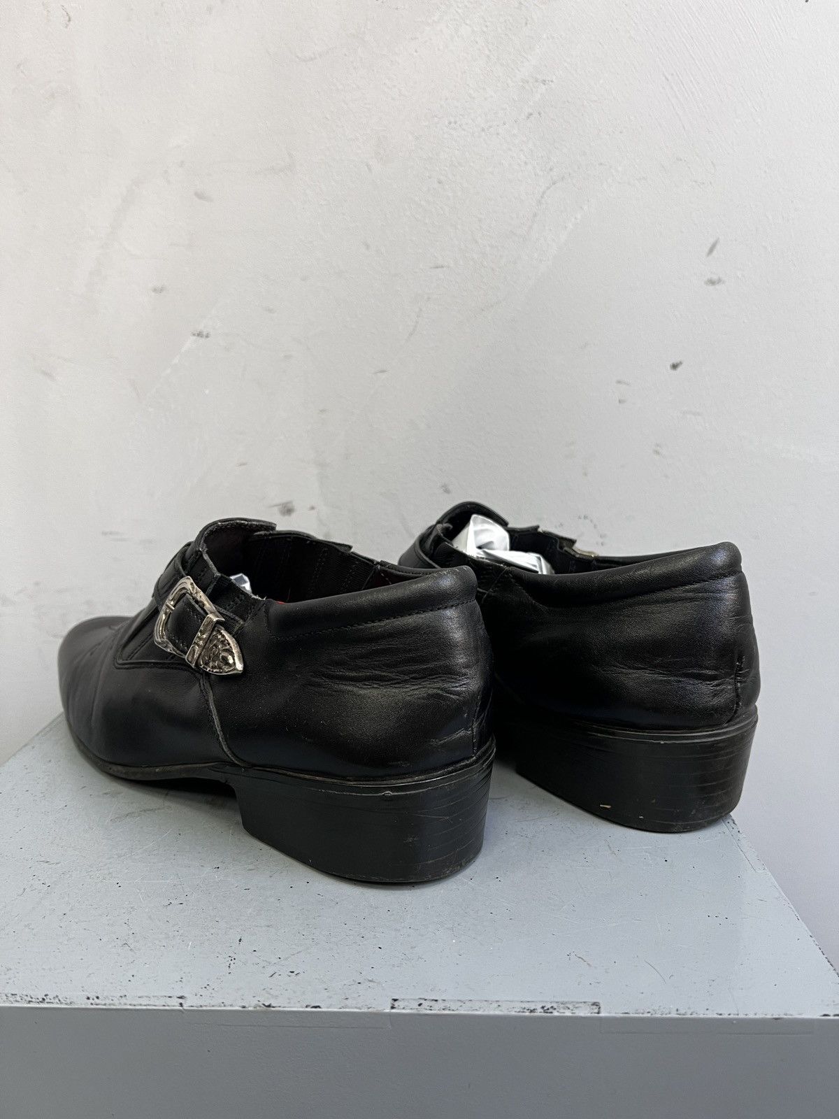 Guidi Guidi style black leather western classic avant garde moto Size US 8 / EU 41 - 7 Thumbnail