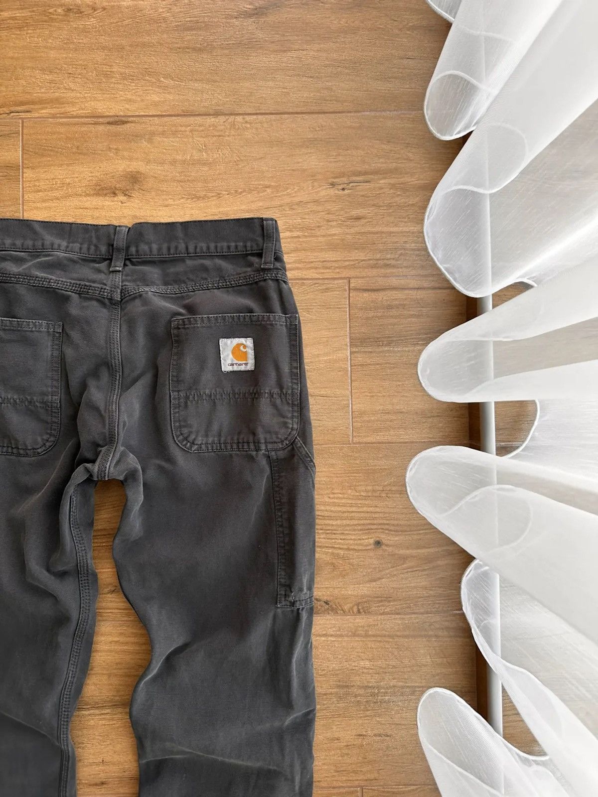 Vintage Carhartt WIP Fort Pants Faded Green Cargo Pants