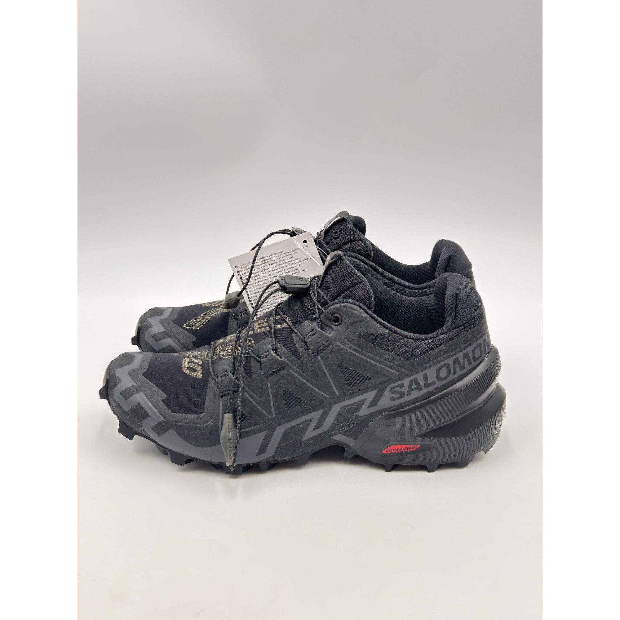 Salomon Salomon Speedcross 6 W Black Phantom Womens 6 Trail Running Size US 6 / IT 36 - 4 Thumbnail