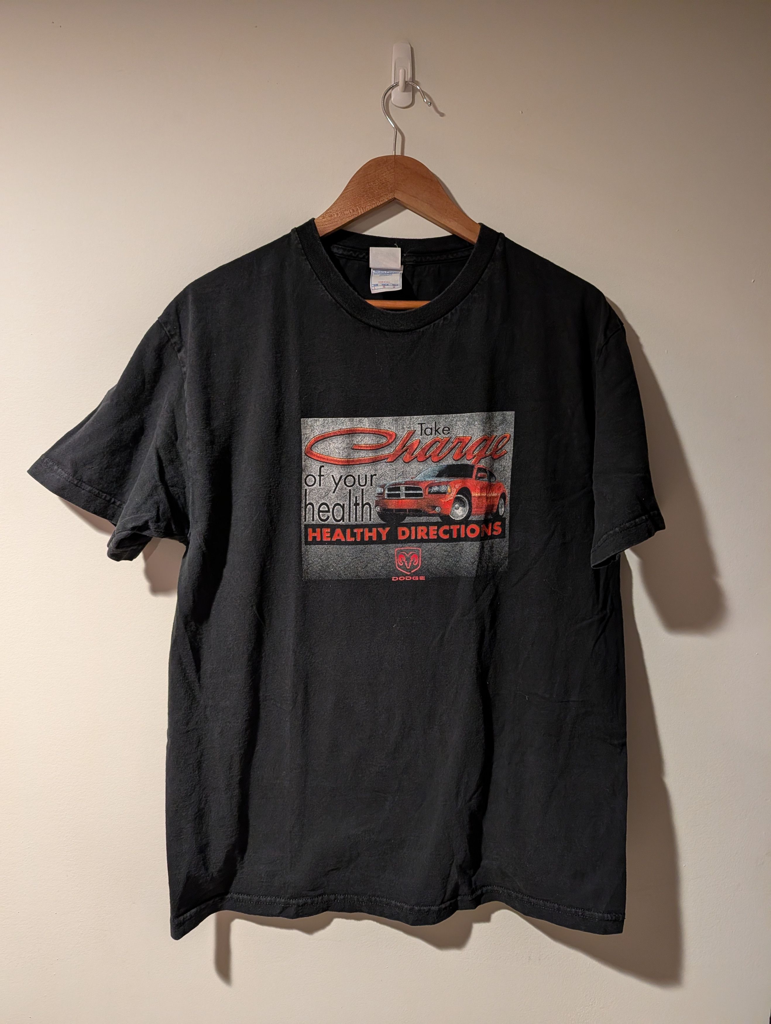 Ford Vintage Y2K Take Charge of Health Healthy Directions T-Shirt Size US L / EU 52-54 / 3 - 1 Thumbnail