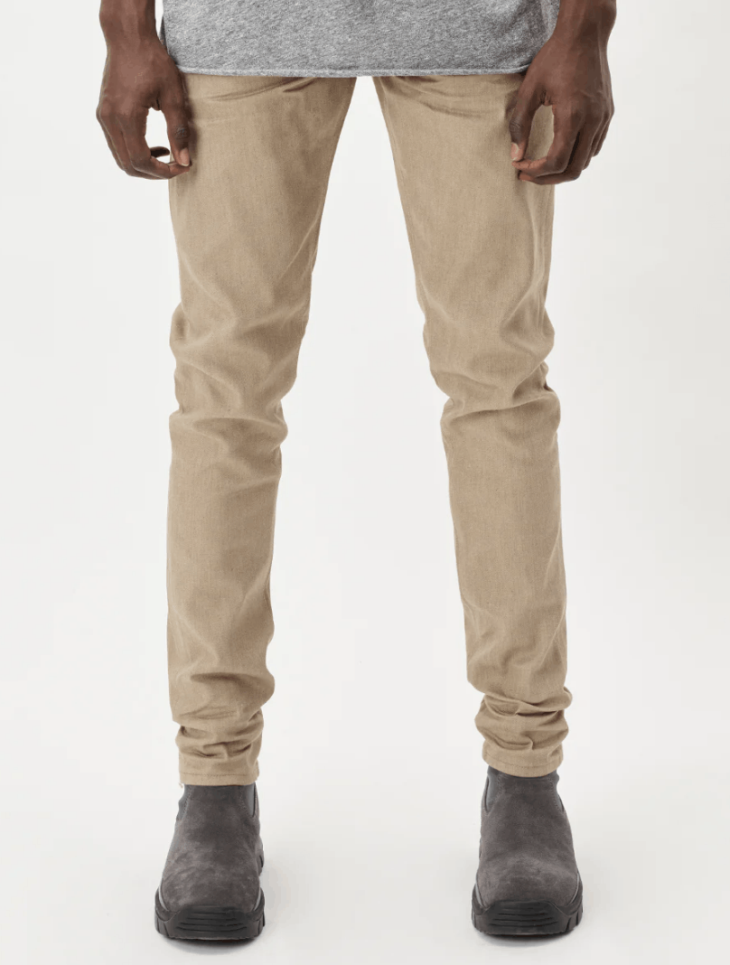 Image of John Elliott Cast 2 Canyon Raw Denim Jean 32X32 in Tan, Men's (Size 31)