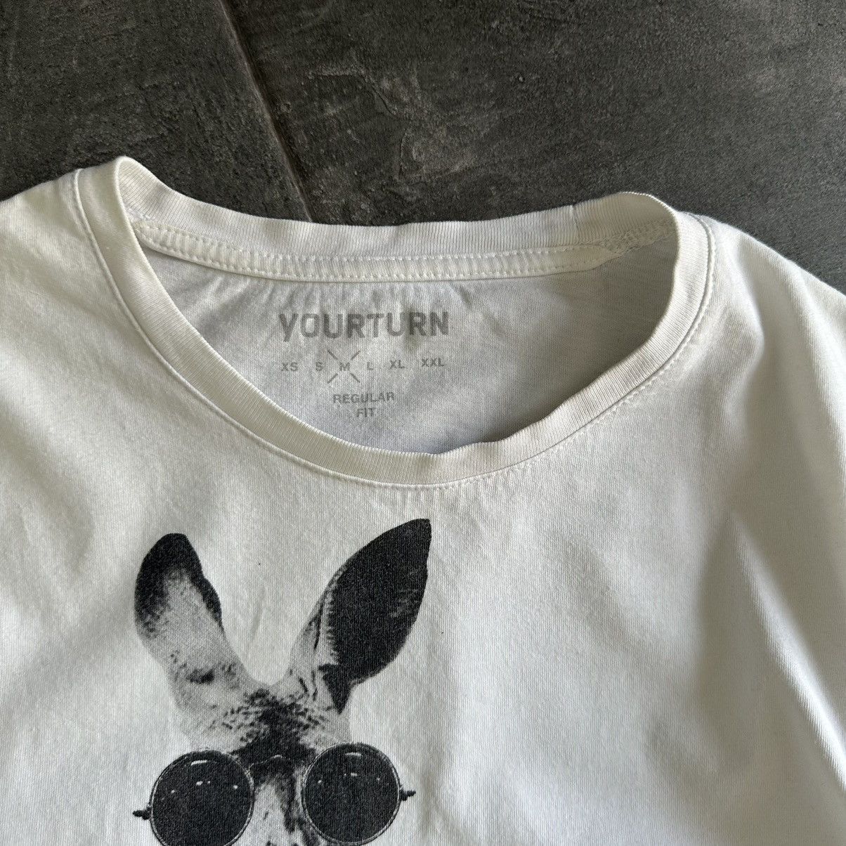 Vintage Vintage Japanese Style T-shirts Kangaroo And Cat Big Logo Size US M / EU 48-50 / 2 - 6 Thumbnail