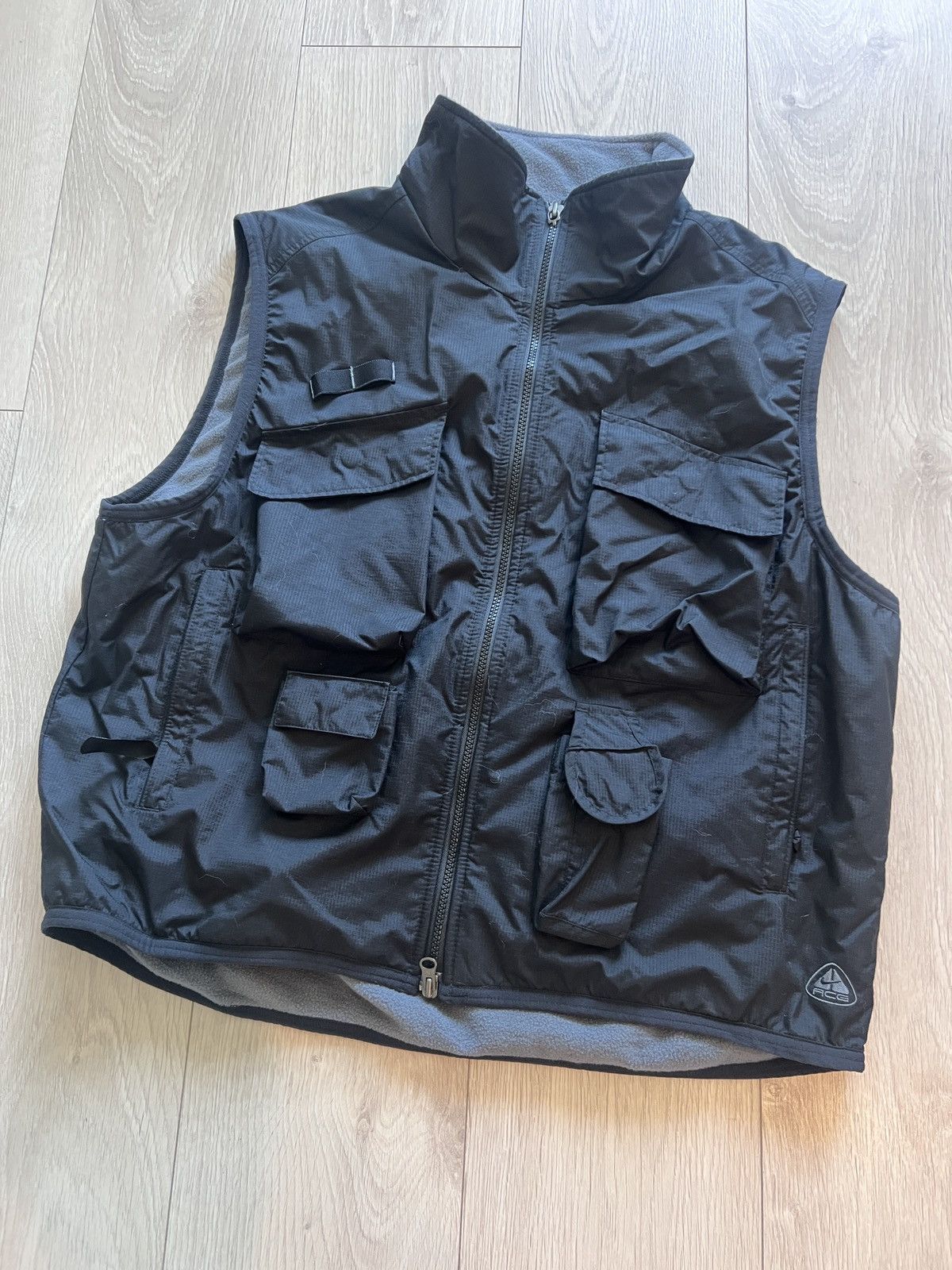 Other Vintage 2000 Nike ACG Vest Jacket Layer 3 Lined 90s Fleece Size US L / EU 52-54 / 3 - 3 Thumbnail