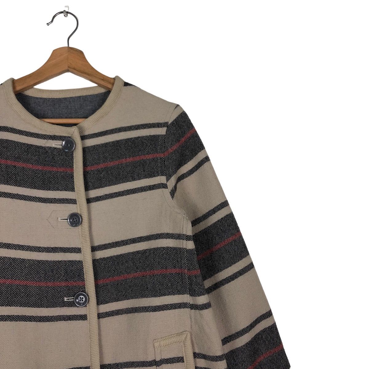 Japanese Brand 🔥Work Jacket Japan Made Hickory Issey Miyake Japan Size US M / EU 48-50 / 2 - 5 Thumbnail