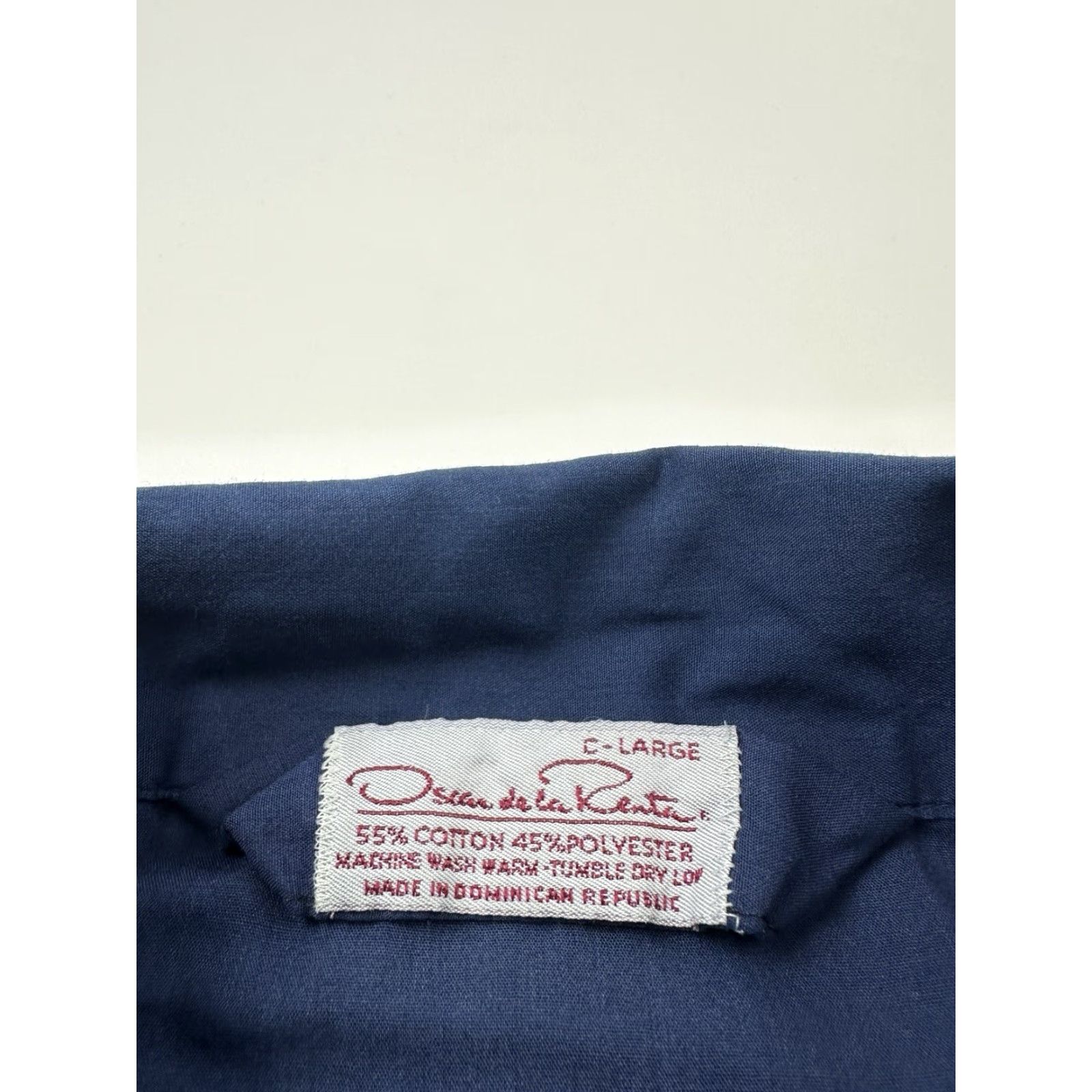 Oscar De La Renta VINTAGE Oscar de la Renta Pajama Top Mens Large Blue Lounge Wear 80s 90s Classic Button Closure Lightweight Seasonal Everyday Wear Size US L / EU 52-54 / 3 - 3 Thumbnail