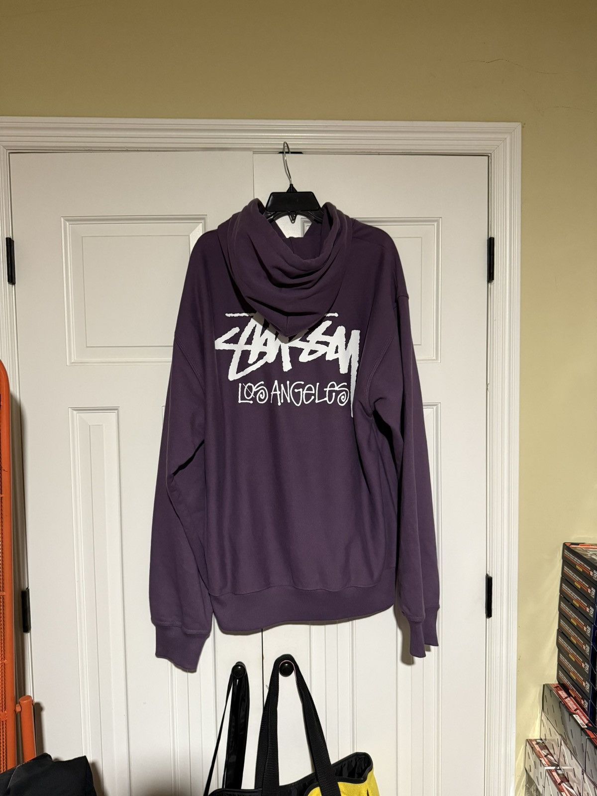 Stussy Stussy Heather Purple Los Angeles Hoodie Size US XXL / EU 58 / 5 - 2 Thumbnail