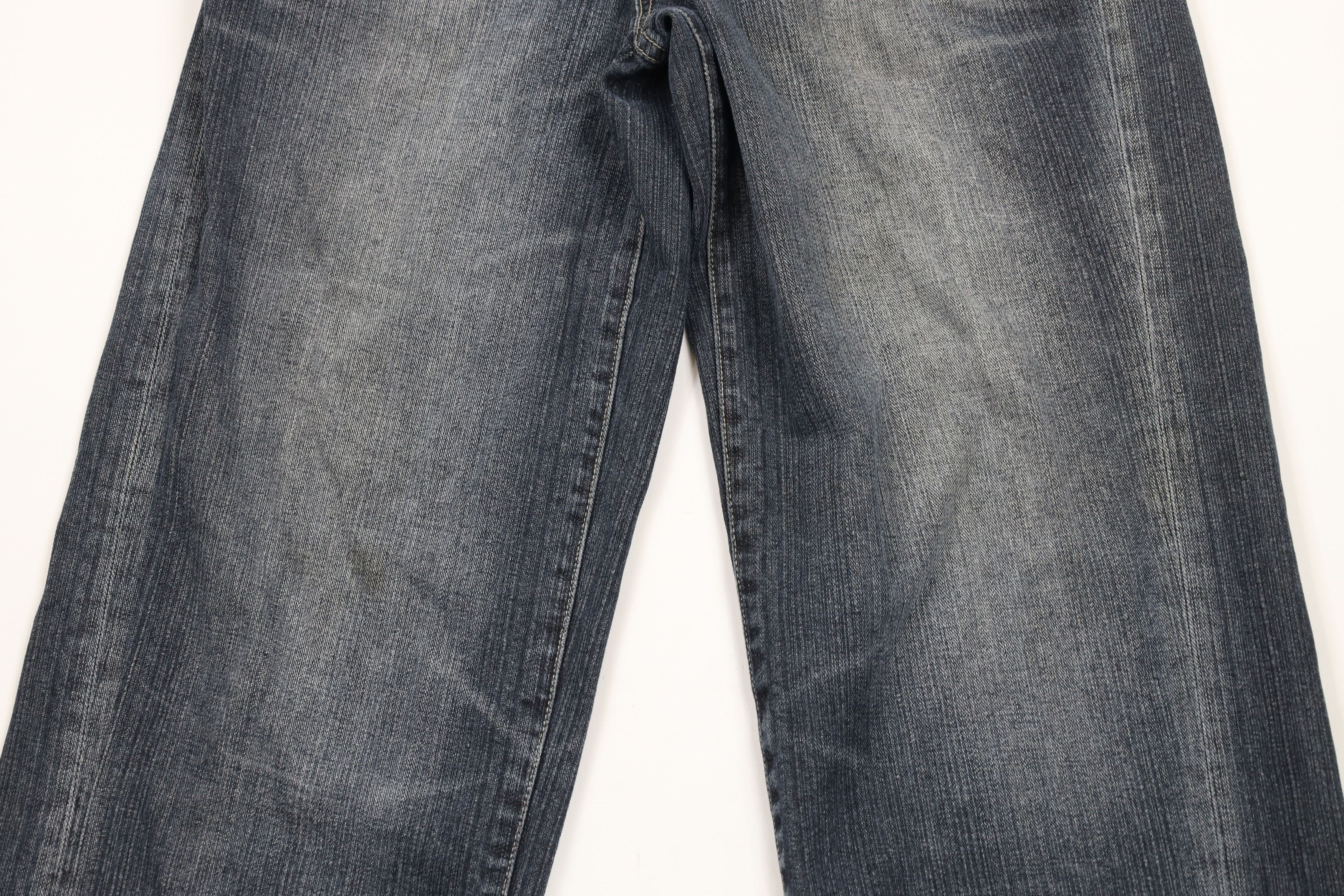 Vintage Vintage 90s Y2K Streetwear Wide Leg Skateboard Rave Jeans Size US 32 / EU 48 - 3 Thumbnail
