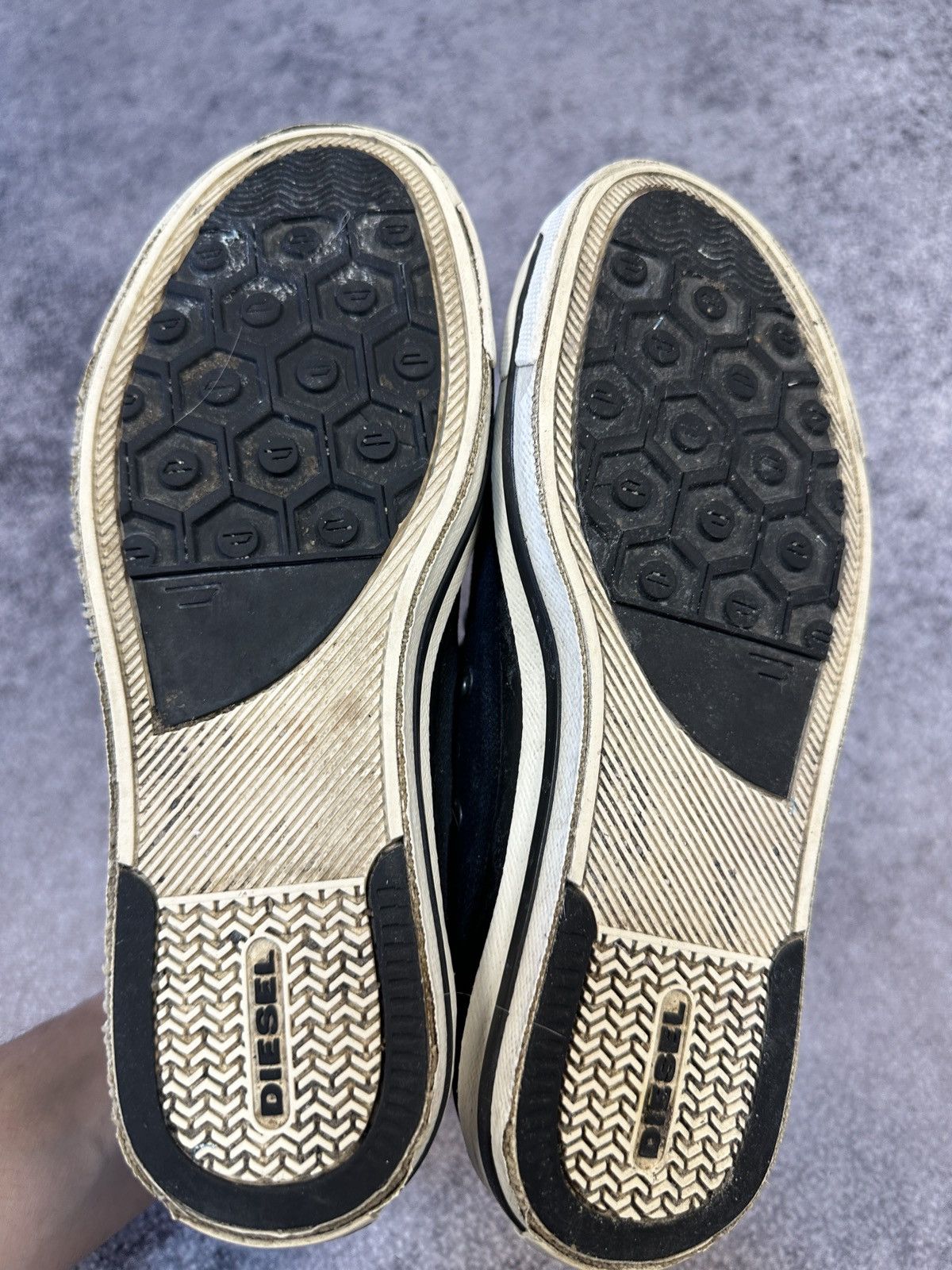 Diesel Y2K Vintage Diesel High Sneakers Streetwear Denim Rare Style Size US 7.5 / IT 37.5 - 6 Thumbnail