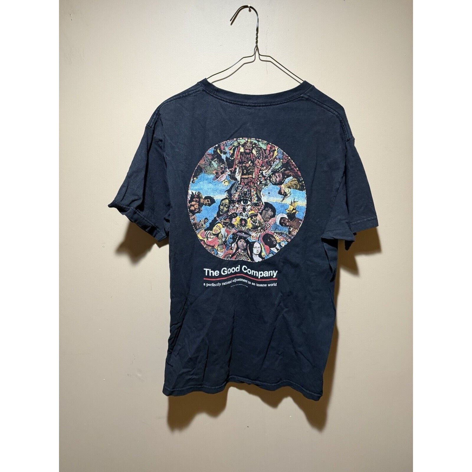 The Good Company The Good Company Trippy Art T-Shirt Black Size L Size US L / EU 52-54 / 3 - 3 Thumbnail