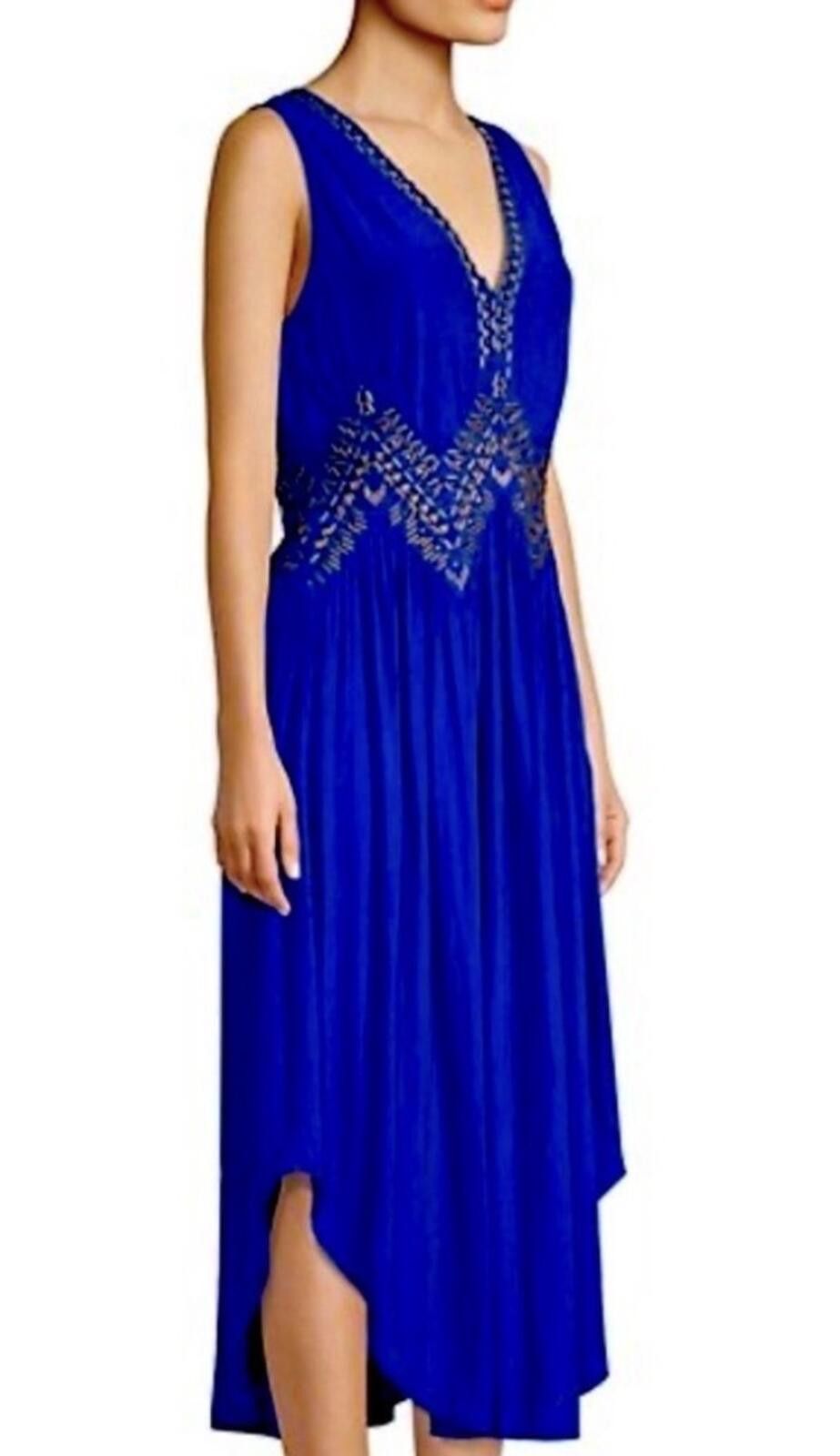 Other Ramy Brook Demi Dress in Azure Blue - Size 8 - Boho Chic Size M / US 6-8 / IT 42-44 - 2 Thumbnail