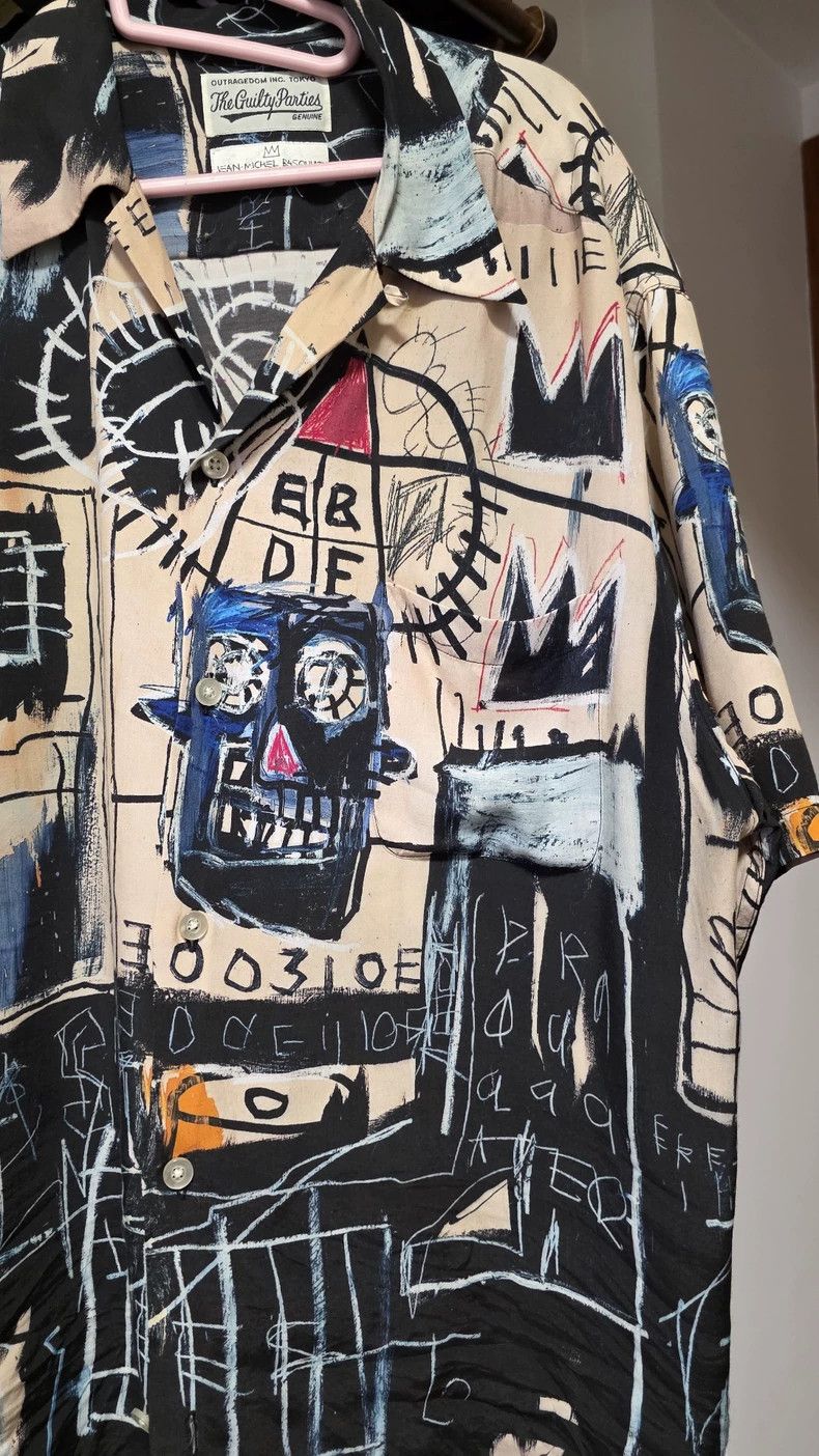 Wacko Maria WACKO MARIA BASQUIAT HAWAIIAN SHIRTBasquiat Hawaiian shirt Size US XXL / EU 58 / 5 - 2 Thumbnail
