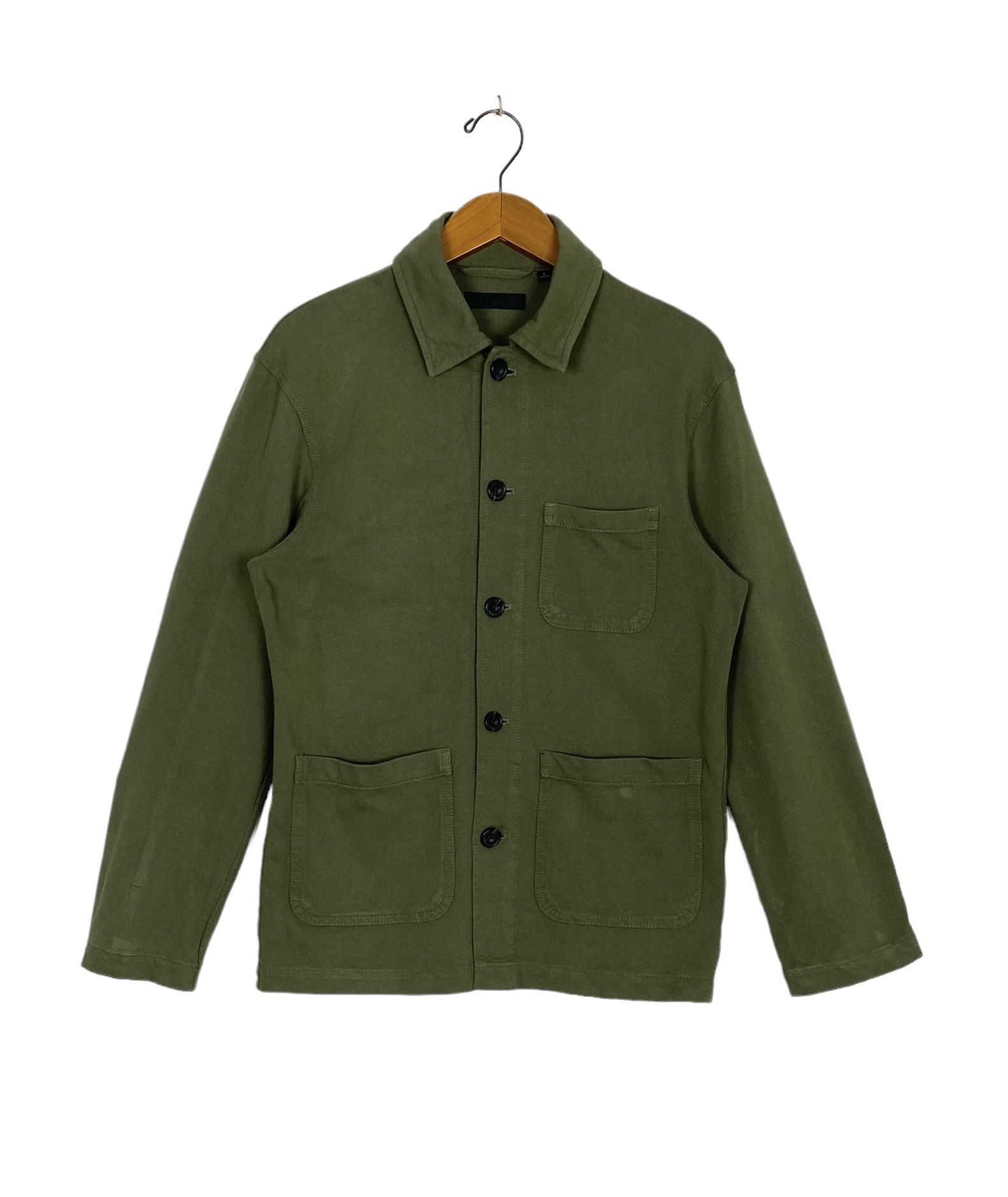Uniqlo Rare‼️ Uniqlo Chore Jacket Green Army Colour Small Size Size US S / EU 44-46 / 1 - 1 Thumbnail