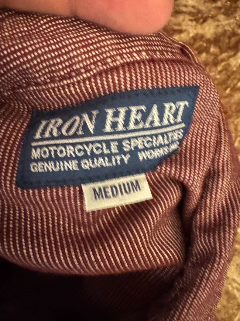 Iron Heart Iron Heart Retro bean paste powder long sleeved shirt Size US M / EU 48-50 / 2 - 4 Thumbnail