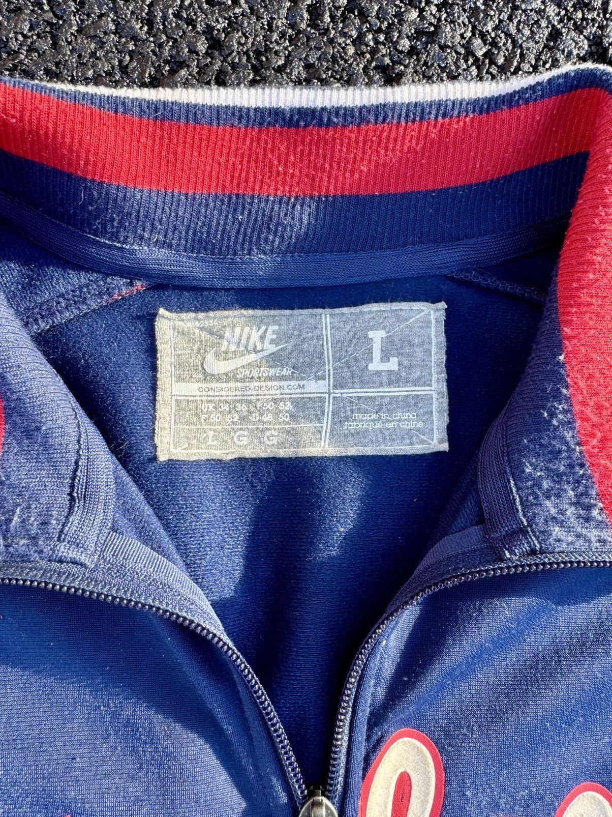 Vintage Nike New York Yankees Script Logo Track Jacket
