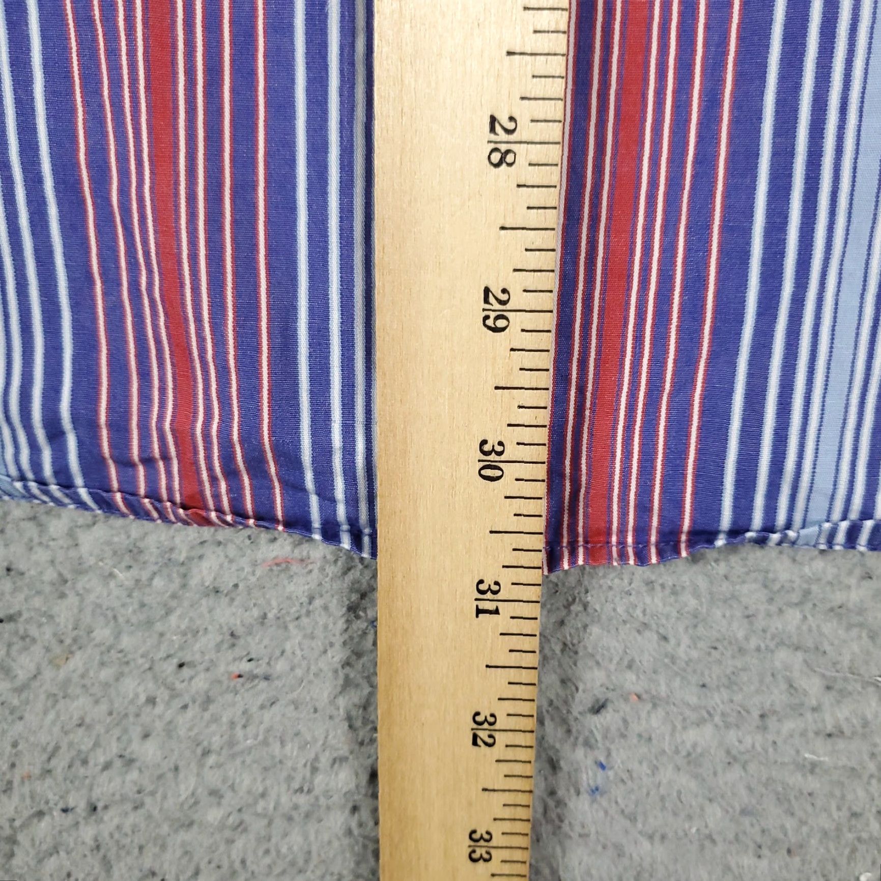 Tommy Hilfiger VINTAGE Tommy Hilfiger Shirt Men L Blue Red Striped Button-Up Long Sleeve Business Casual Formal Workwear 90s Mens Size US L / EU 52-54 / 3 - 4 Thumbnail