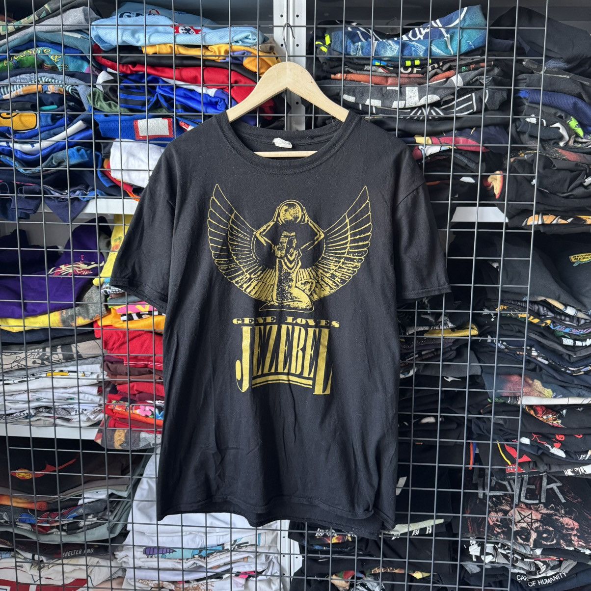 Band Tees × Vintage Vintage Gene Loves Jezebel Rock Band T-shirt Size US XL / EU 56 / 4 - 1 Thumbnail