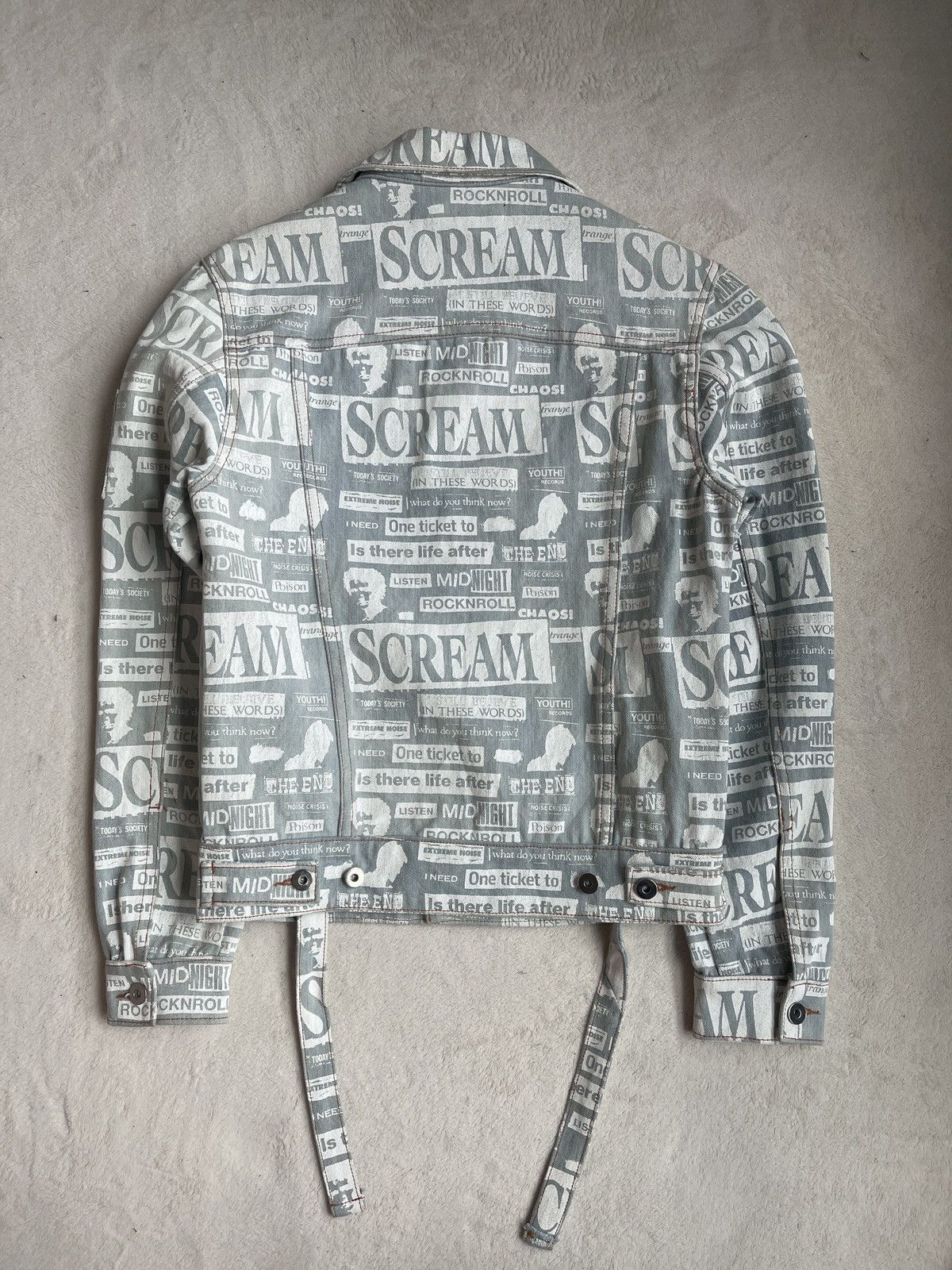 Midnight Studios FW2019 Midnight Studio Shane Honzales Denim Punk Jacket Size US S / EU 44-46 / 1 - 5 Thumbnail