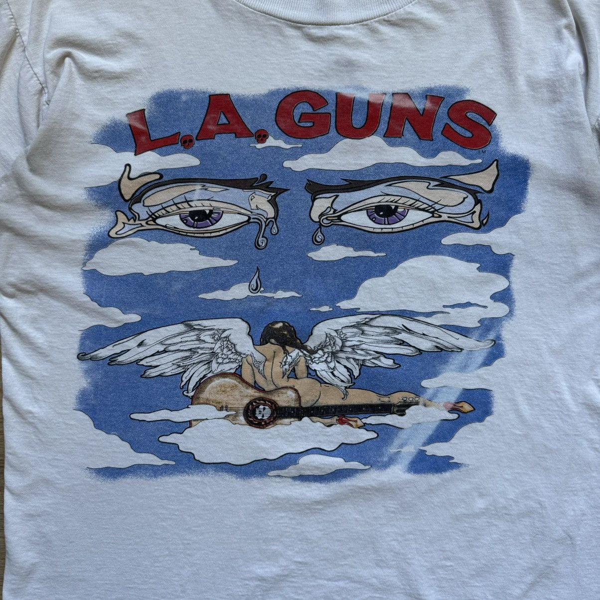 Vintage LA Guns 90s Tour Tee Size US M / EU 48-50 / 2 - 2 Thumbnail