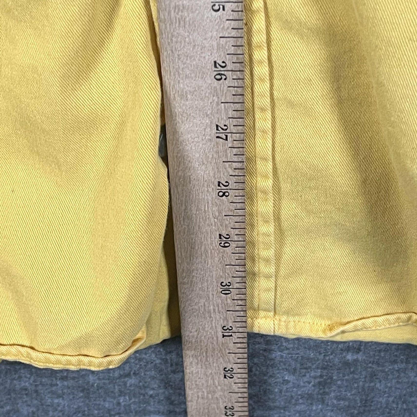Eddie Bauer Eddie Bauer Shirt Mens XL Yellow Button-Down Long Sleeve Twill Cotton Pocket Button-Up Size US XL / EU 56 / 4 - 6 Thumbnail