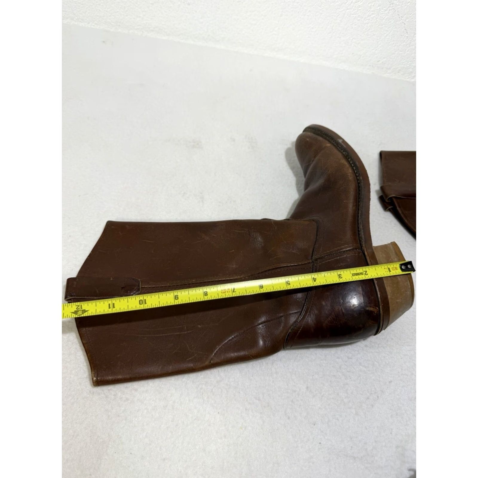 Arrow VINTAGE Red Wing Shoes Boots Men’s 8.5N Brown Leather Pull-On Western Cowboy Mids Size US 9 / EU 42 - 3 Thumbnail