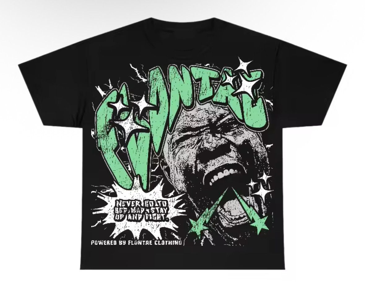 Other Streetwear Y2K Retro Gothic Triple Green Dunk T-Shirt Size US L / EU 52-54 / 3 - 1 Thumbnail