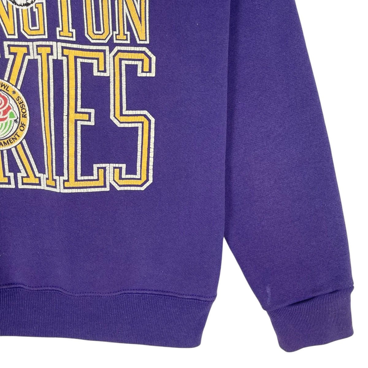 Lee Vintage 1991 Rose Bowl Washington Huskies Sweatshirt Size S Size US S / EU 44-46 / 1 - 6 Thumbnail