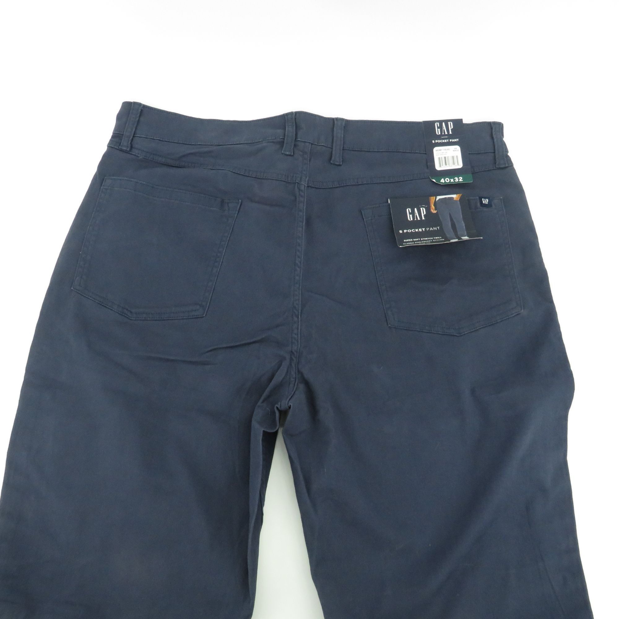 Gap Gap Men's 5 Pocket Slim Fit Pants 40x32 Stretch Twill Classi Size US 40 / EU 56 - 5 Thumbnail