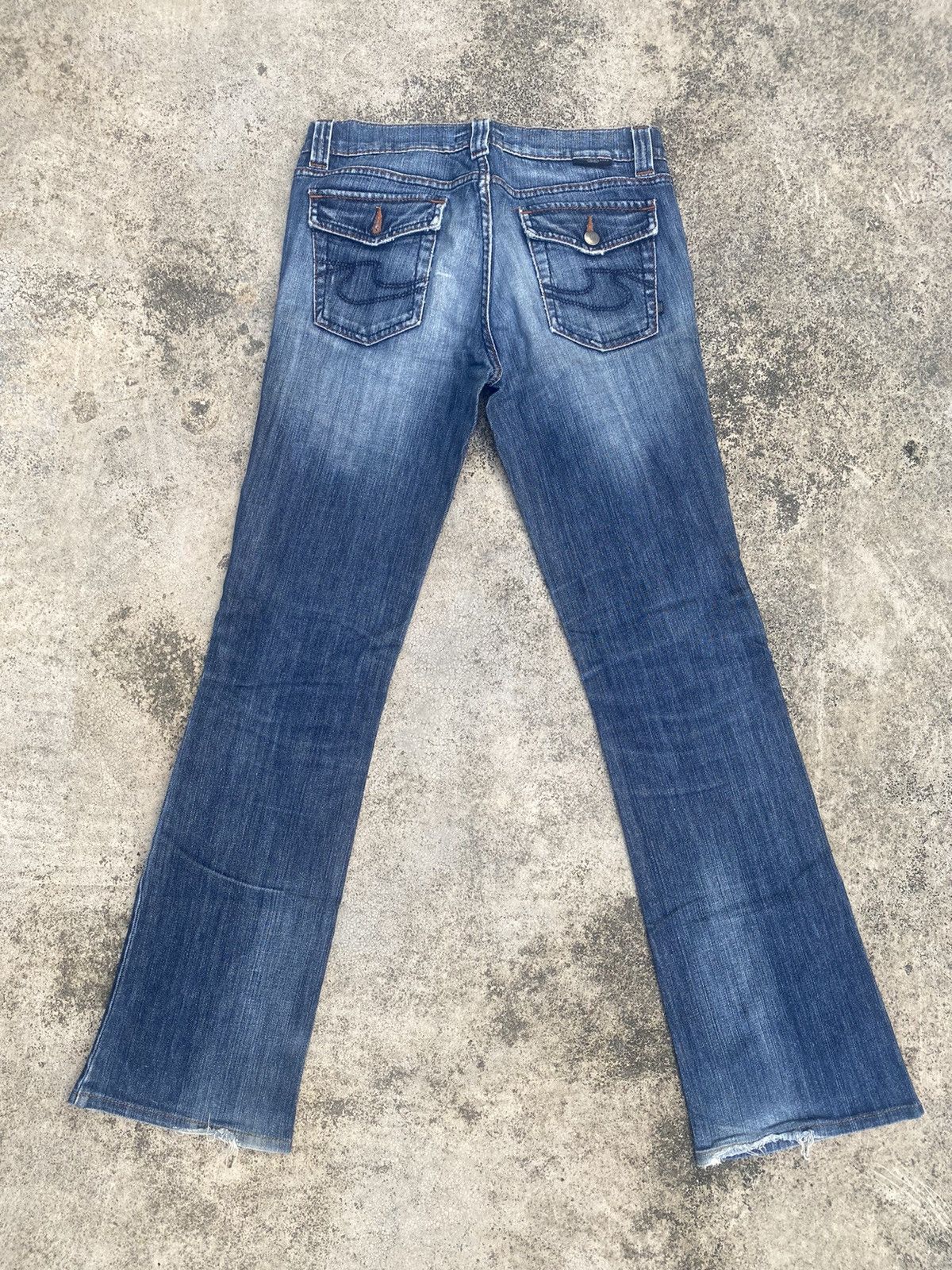 Hugo Boss × If Six Was Nine × Japanese Brand Flare Jeans Hugo Boss Distressed Bootcut Size US 30 / EU 46 - 15 Thumbnail