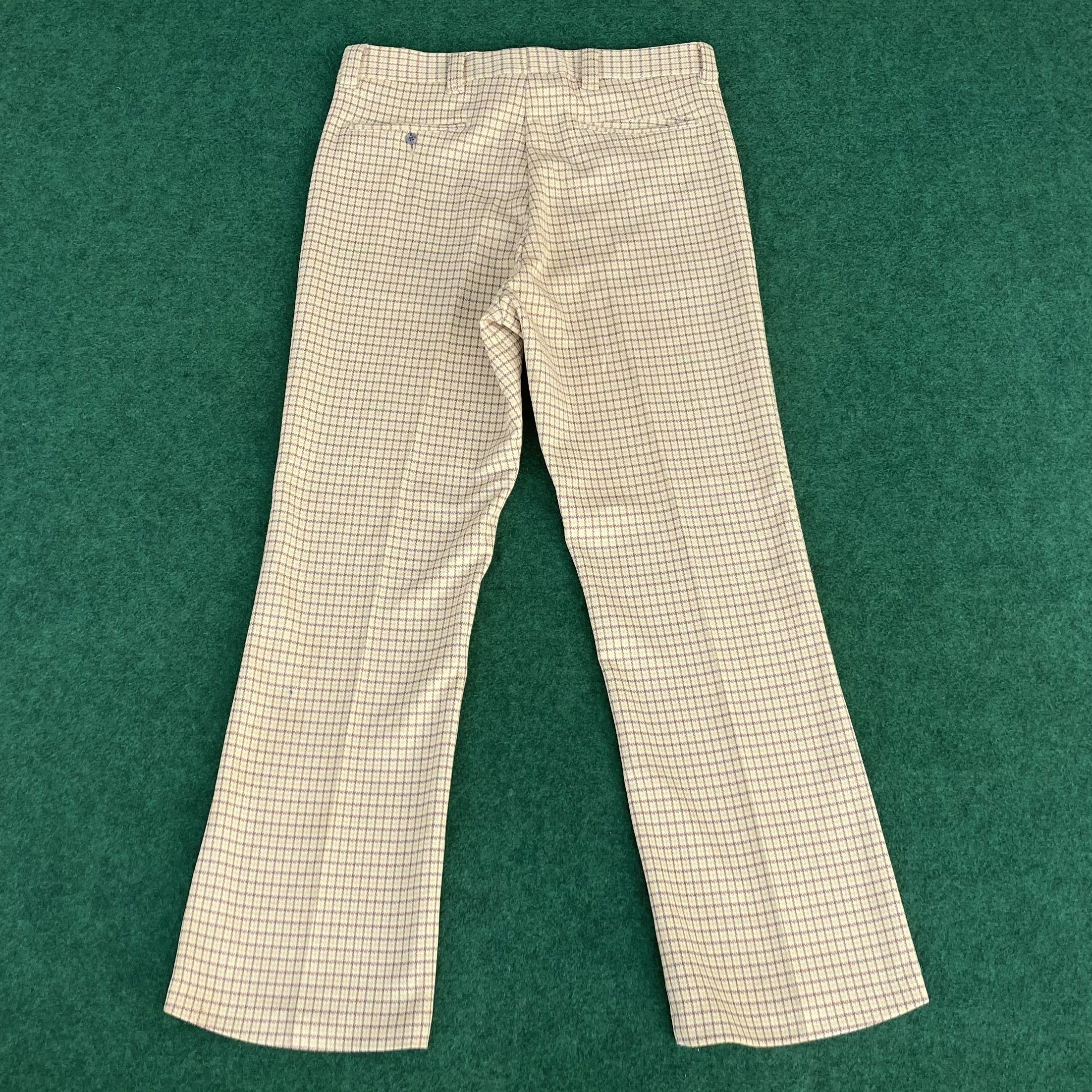 Vintage Vtg Starpress Zipper Talon Flared 70s 80s Bootcut Jeans Size US 32 / EU 48 - 12 Thumbnail